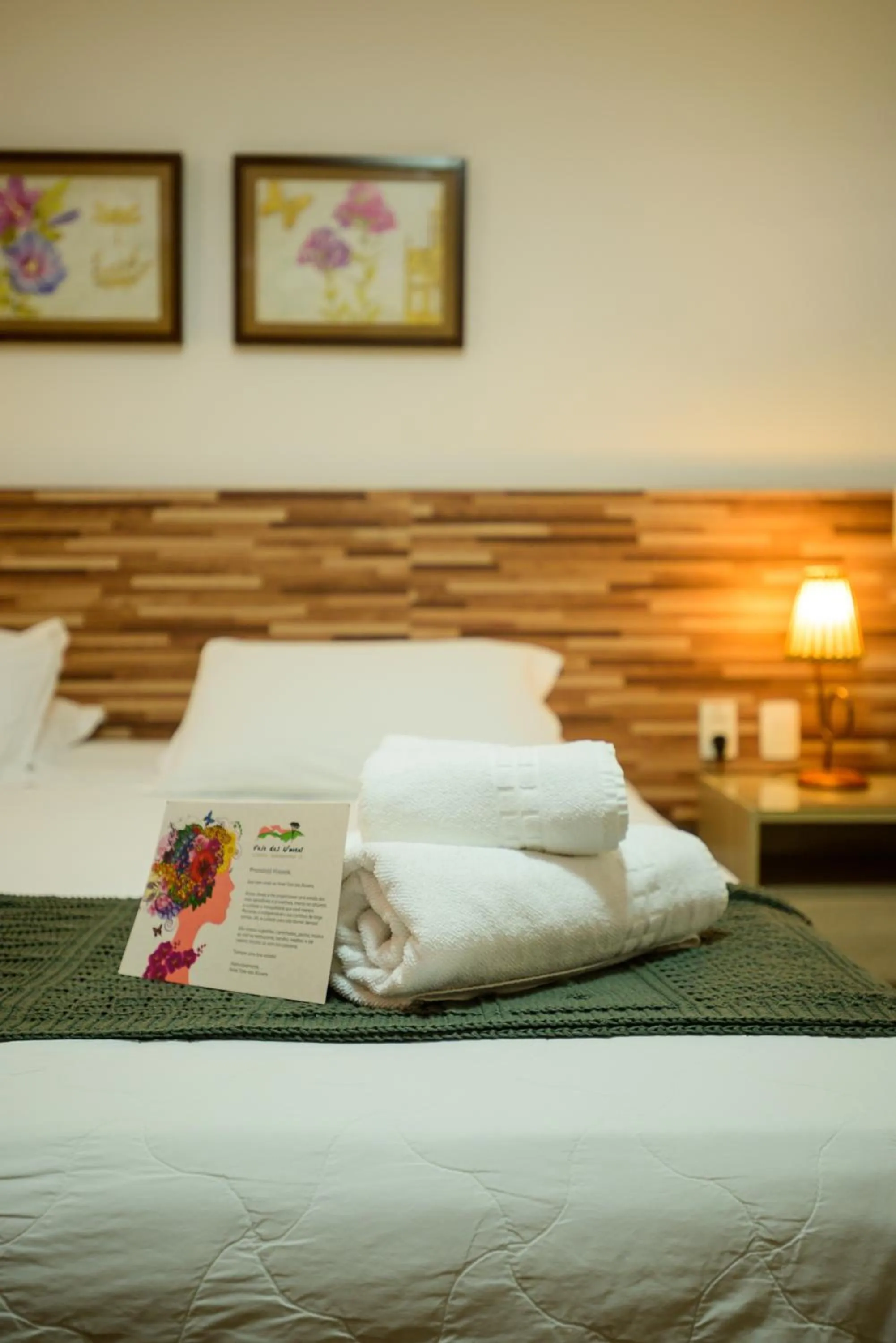 Bed in Hotel Vale das Nuvens