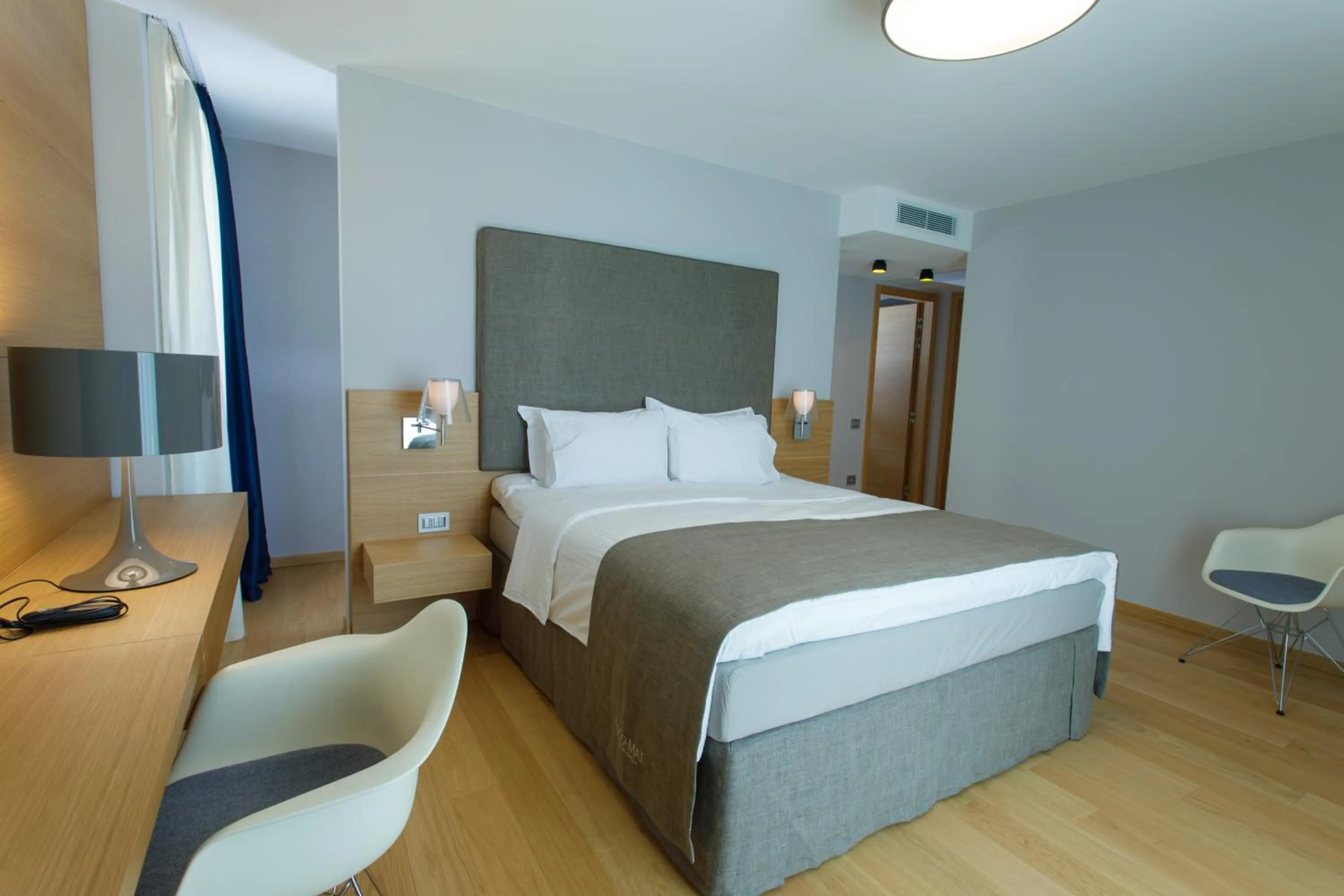 Bed in Buzë Boutique Hotel