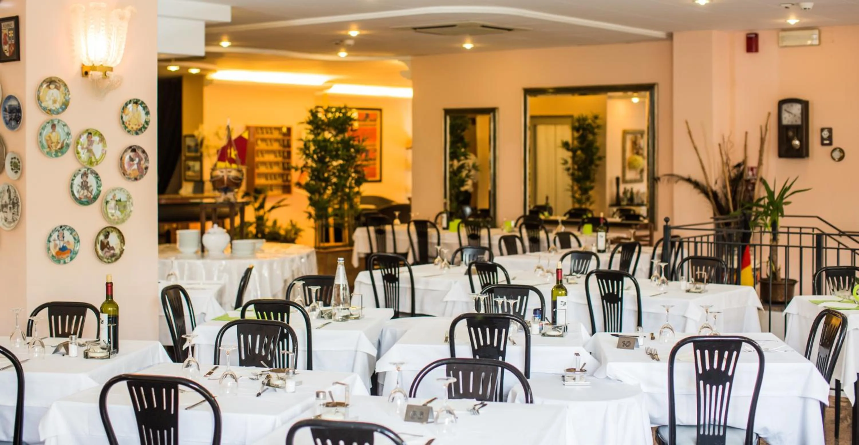Restaurant/places to eat in Hotel Antares