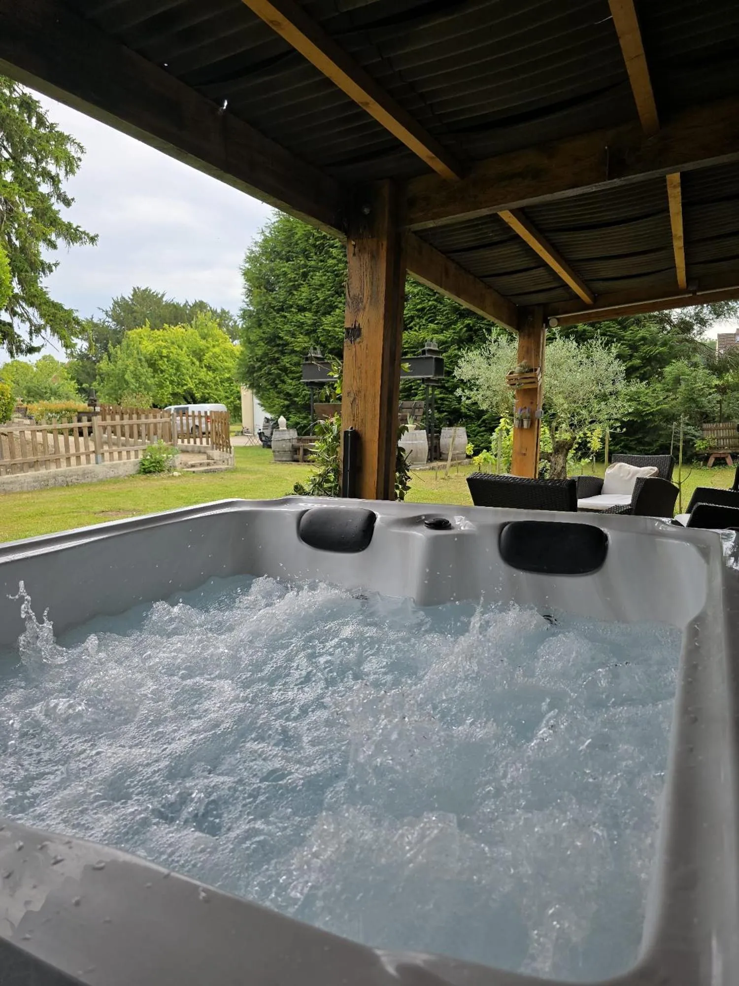 Hot Tub in Champagne Philippe Martin