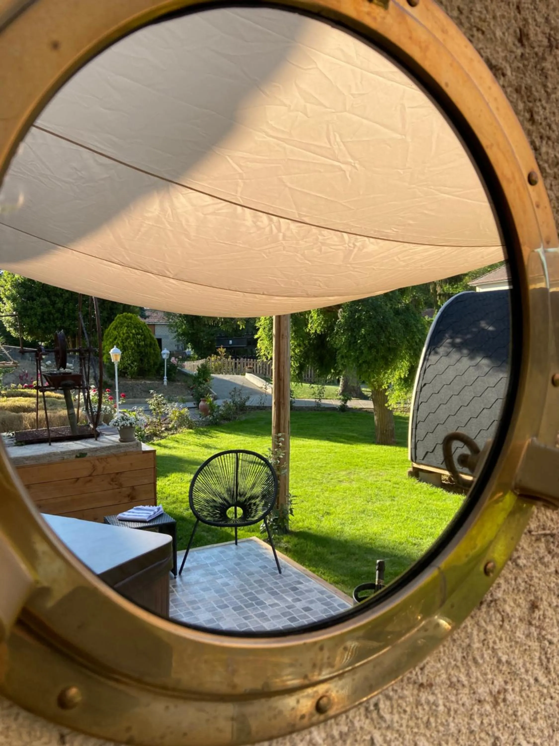 Patio in Champagne Philippe Martin