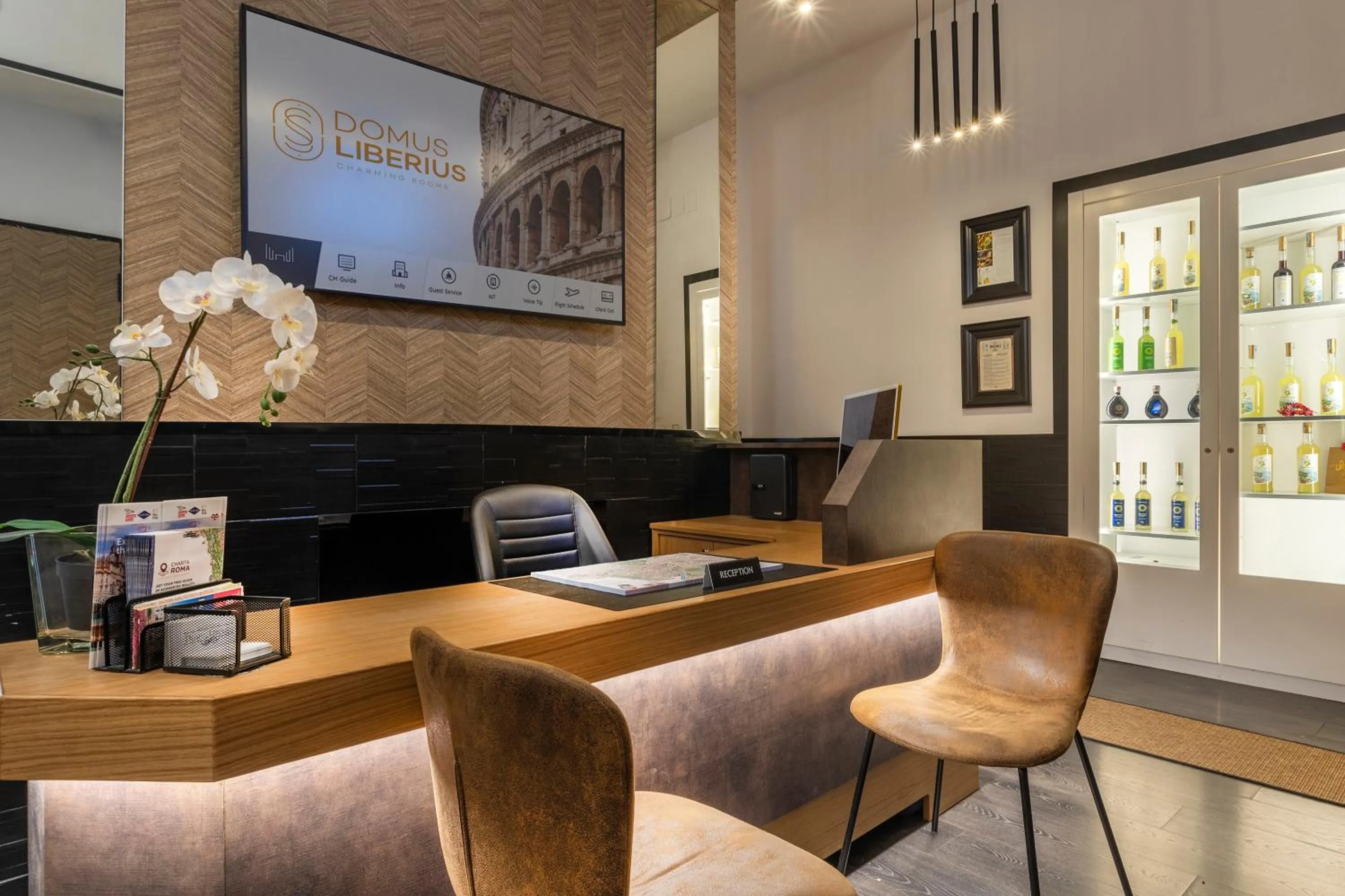 Lobby or reception in Domus Liberius - Rome