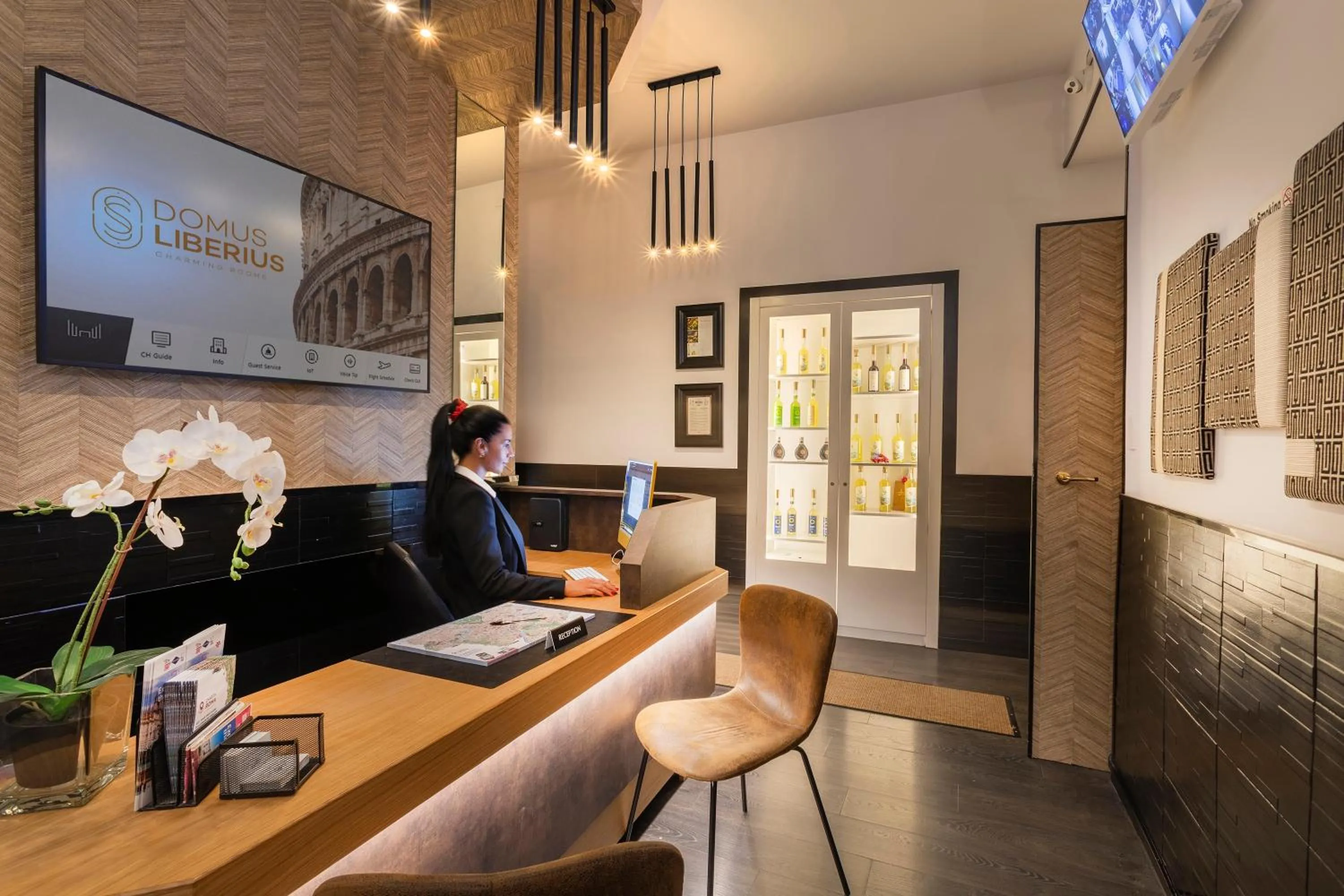 Lobby or reception in Domus Liberius - Rome