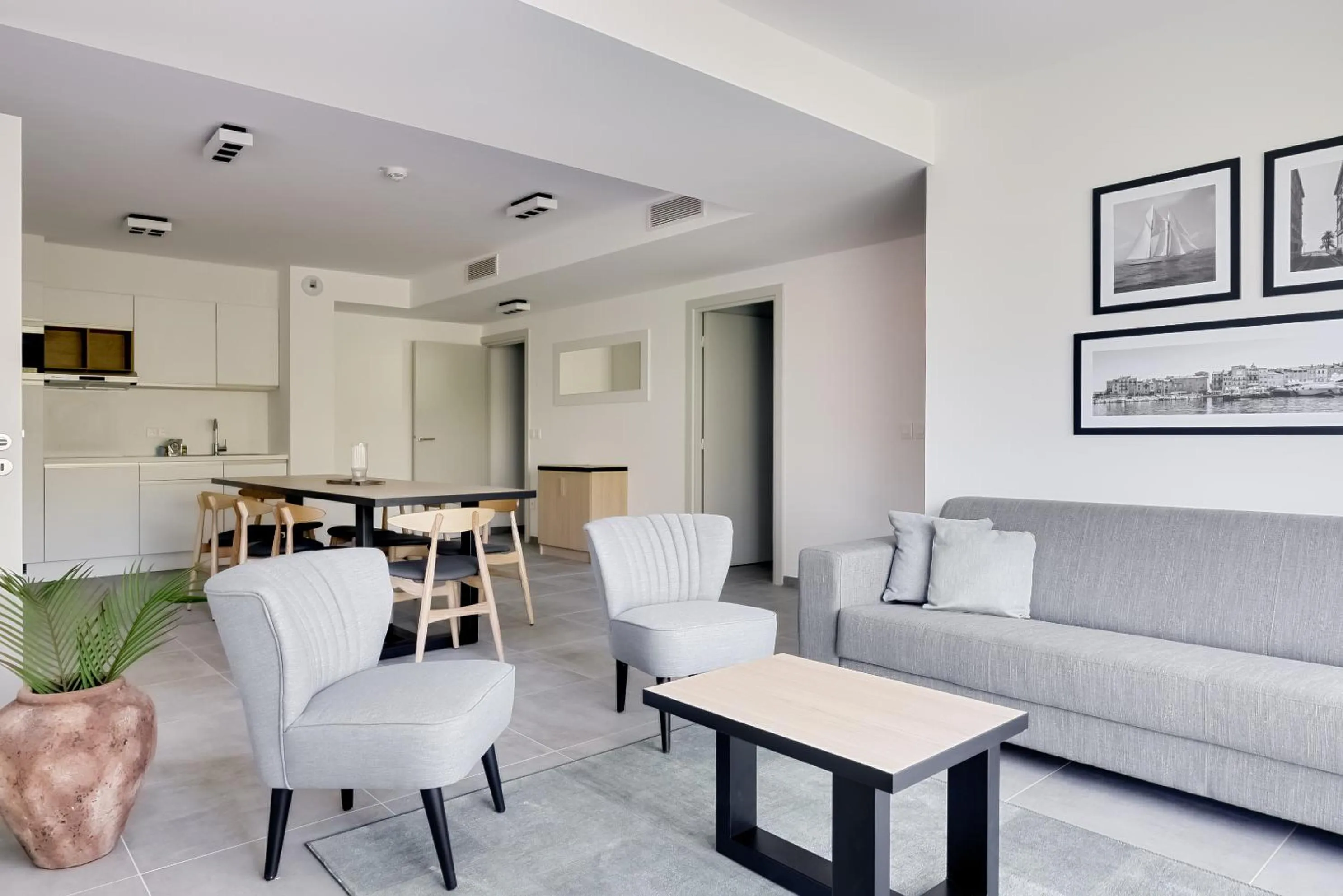 Living room in Evancy Les Jardins d'Azur - Vence