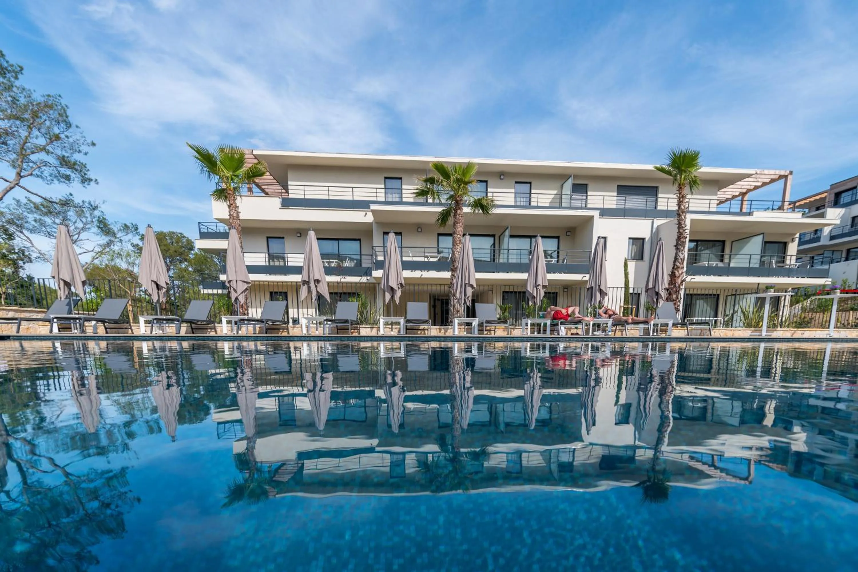 Swimming pool in Evancy Les Jardins d'Azur - Vence