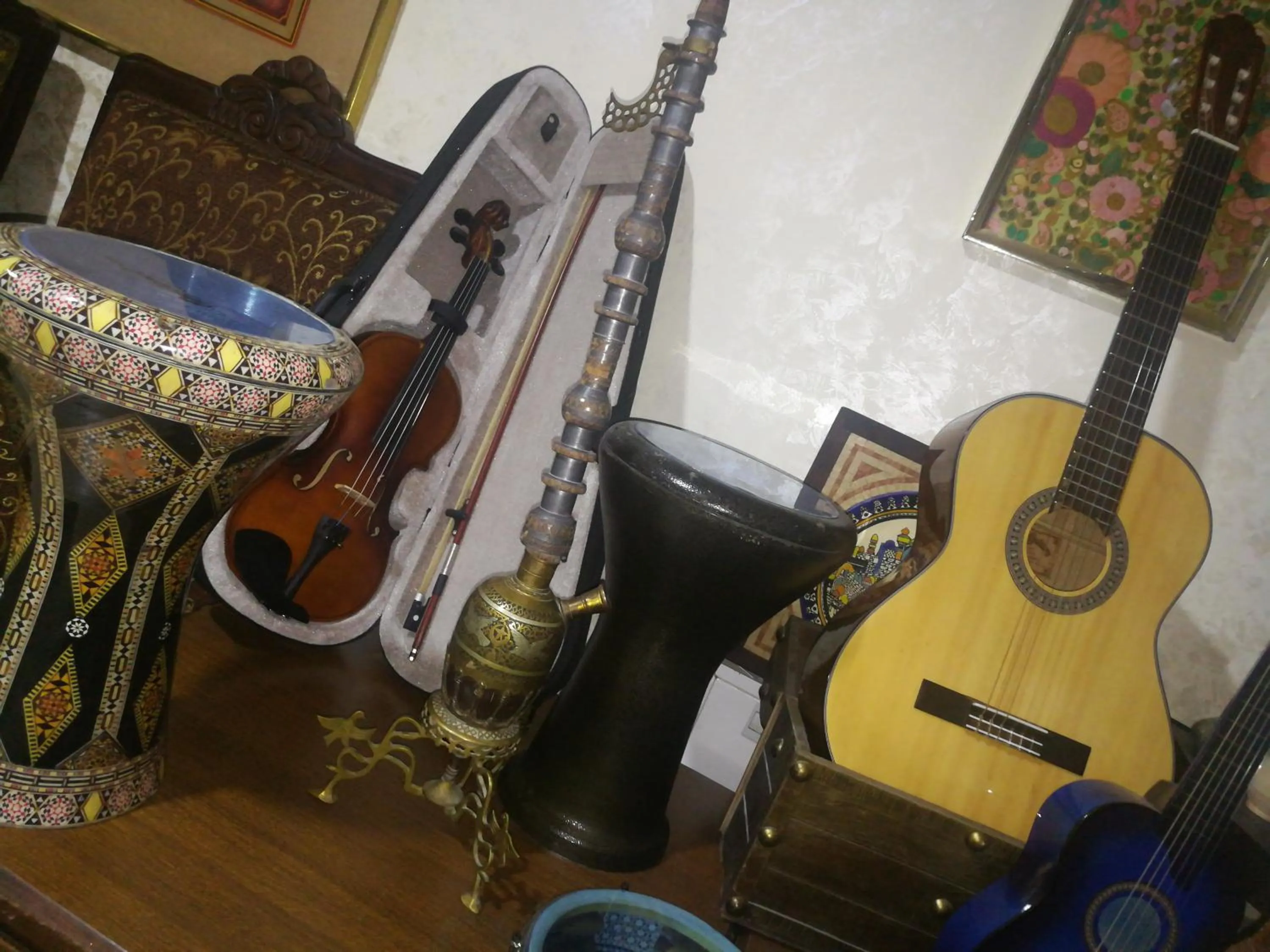 People in Caravan Hotel