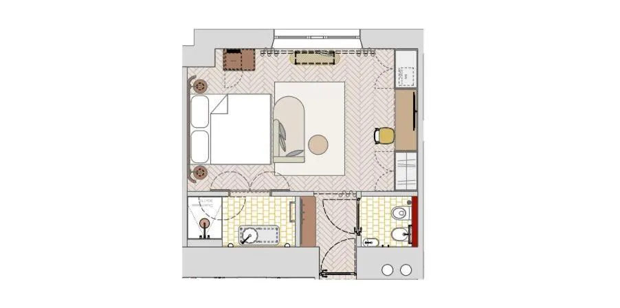 Floor plan in Villa Helvetia