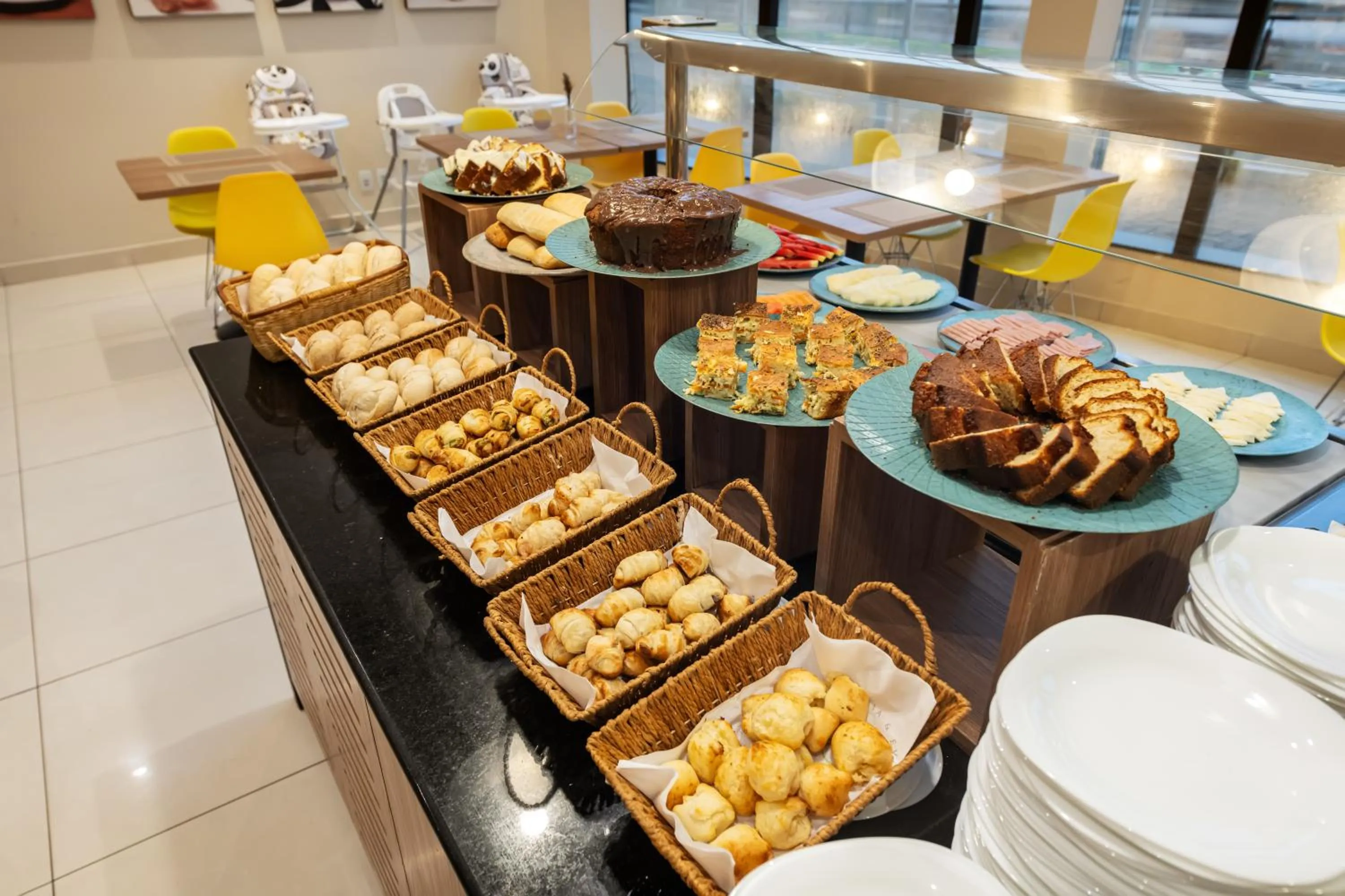 Buffet breakfast in Transamerica Fit Jaguariúna