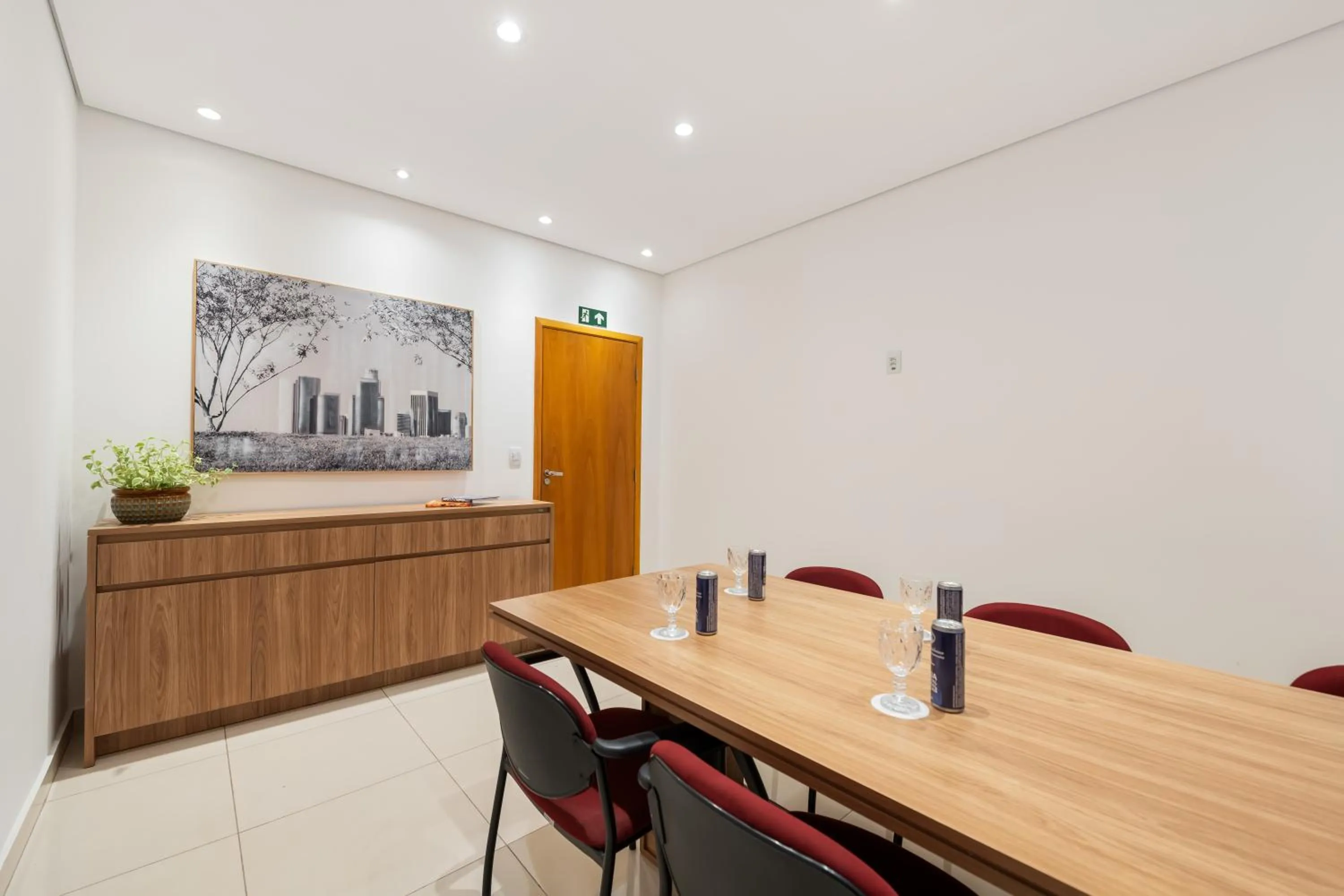 Meeting/conference room in Transamerica Fit Jaguariúna