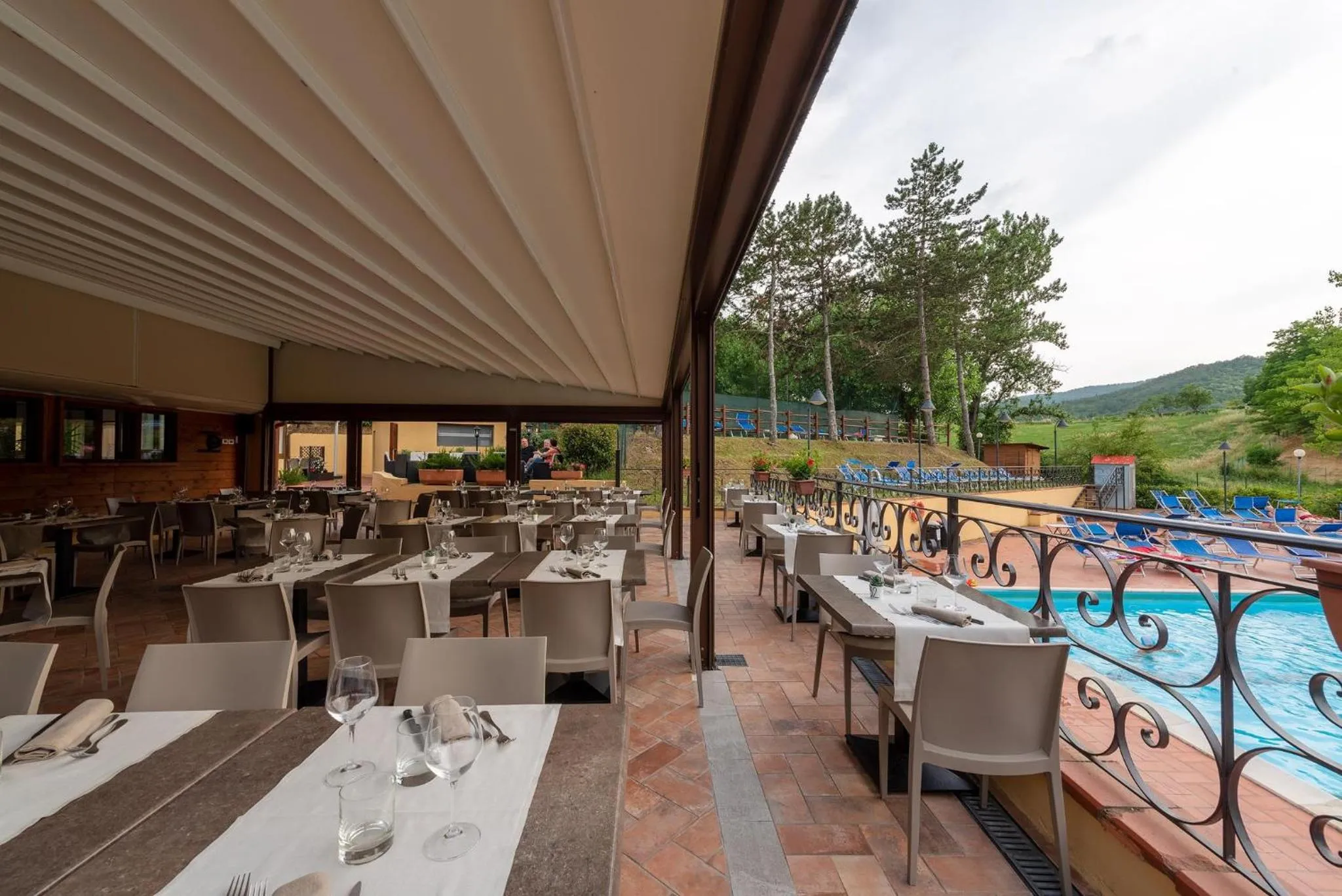Restaurant/places to eat in Camping Village Mugello Verde