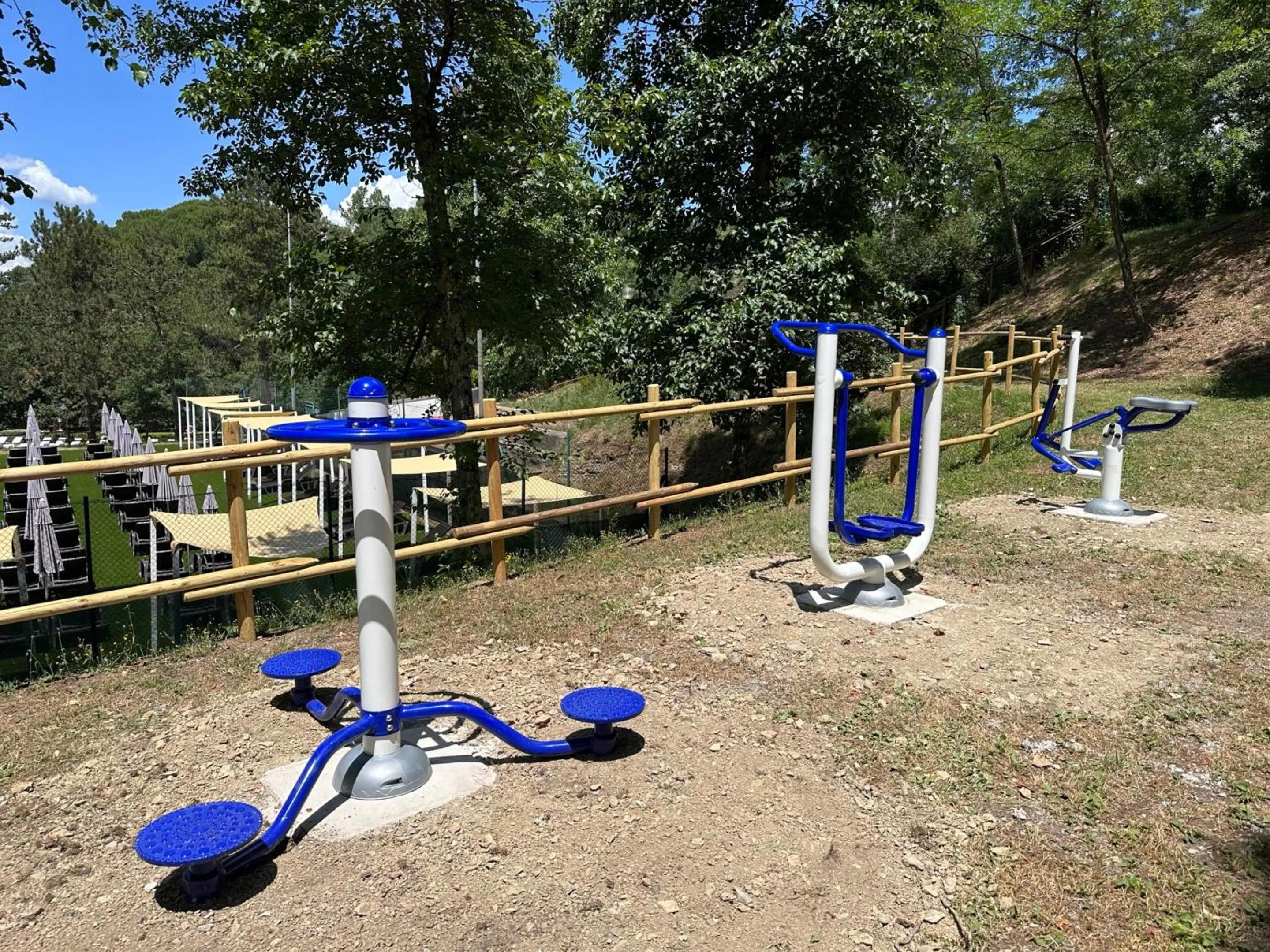 Fitness centre/facilities in Camping Village Mugello Verde