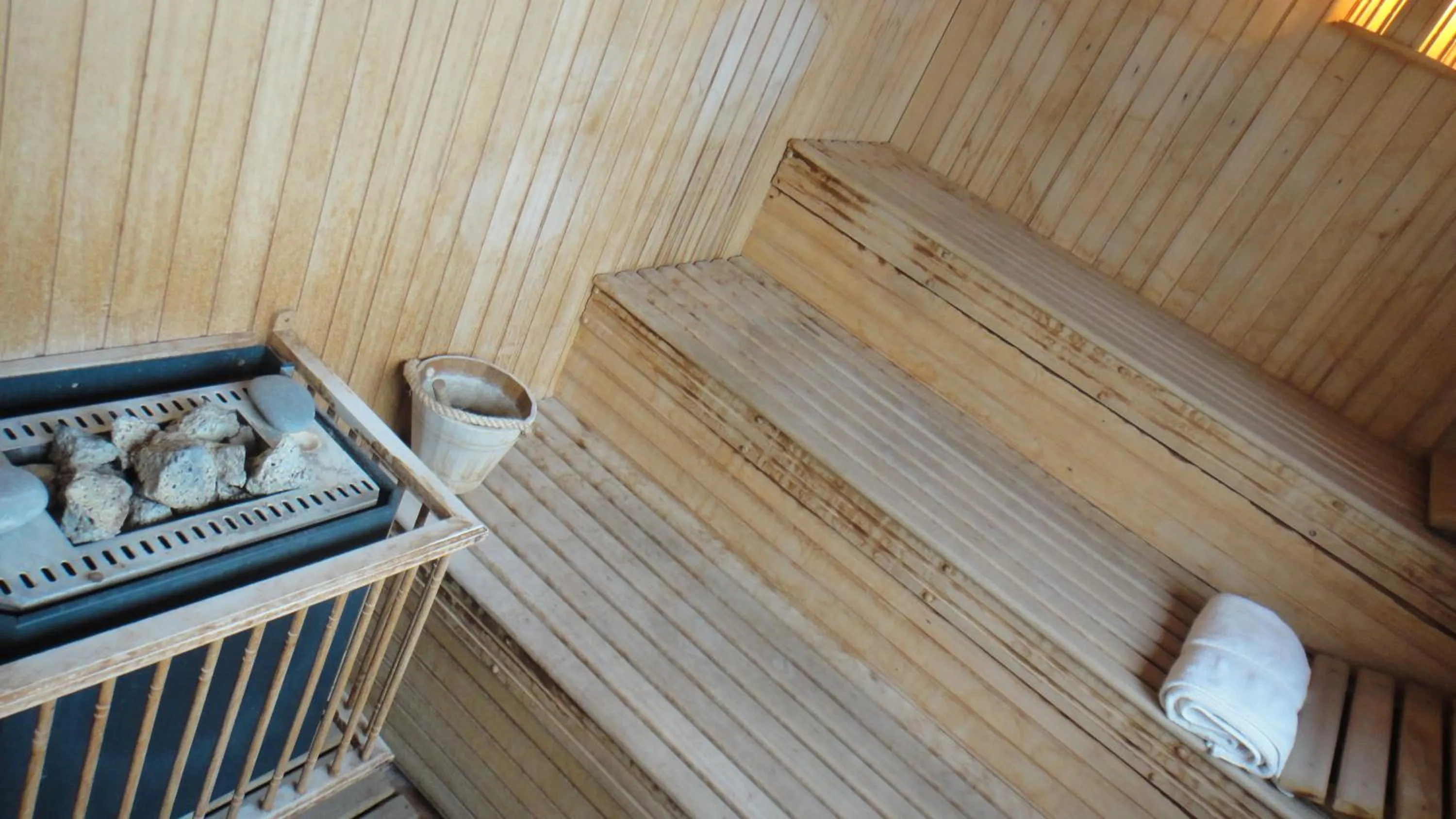 Sauna in Gran Hotel Verona