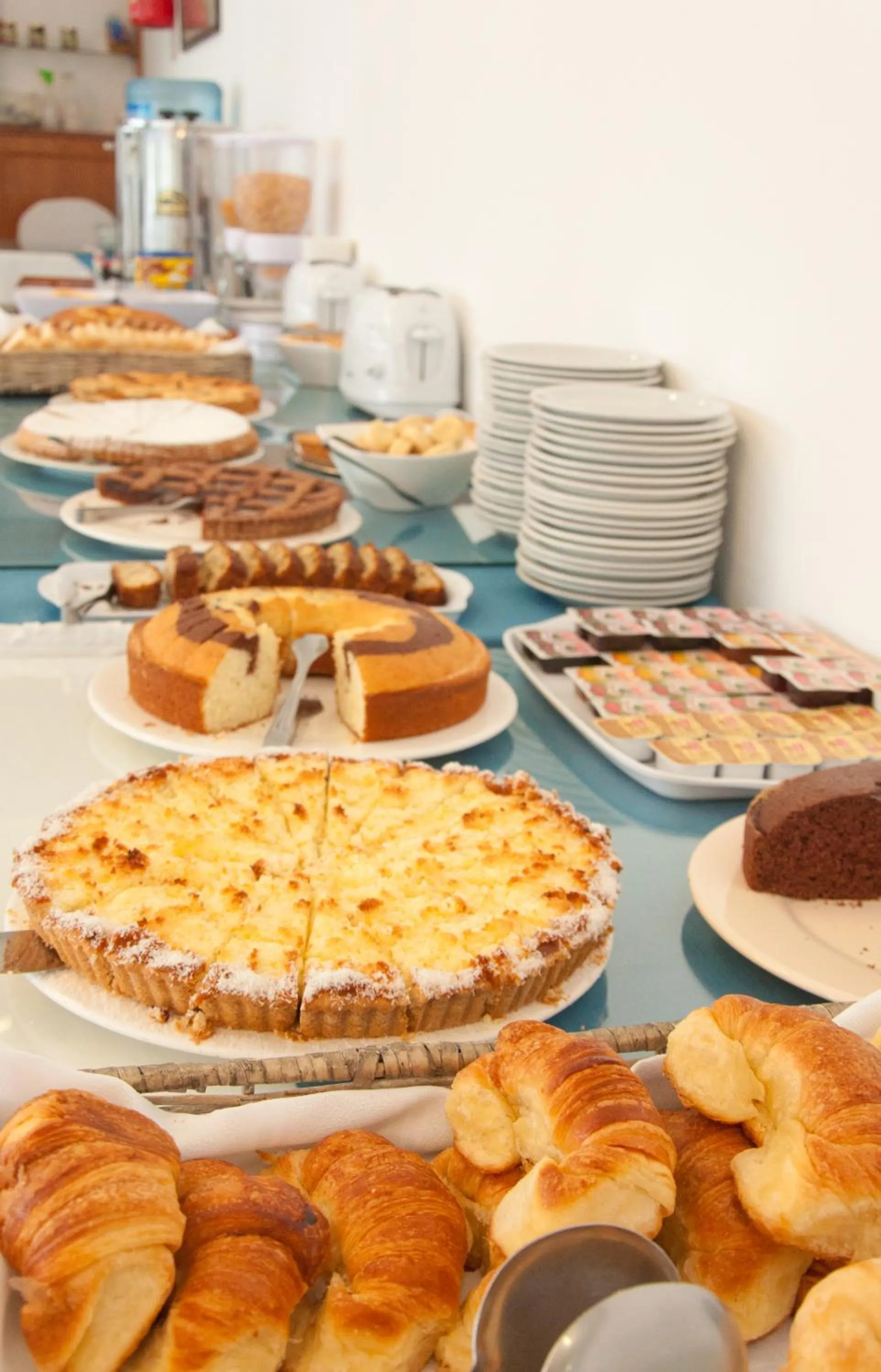 American breakfast in Gran Hotel Verona