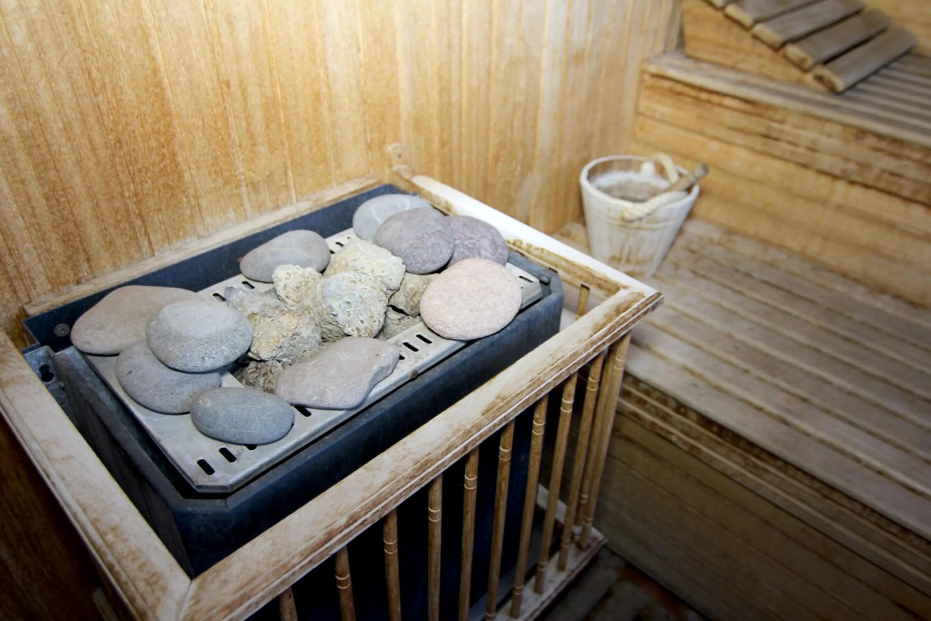 Sauna in Gran Hotel Verona