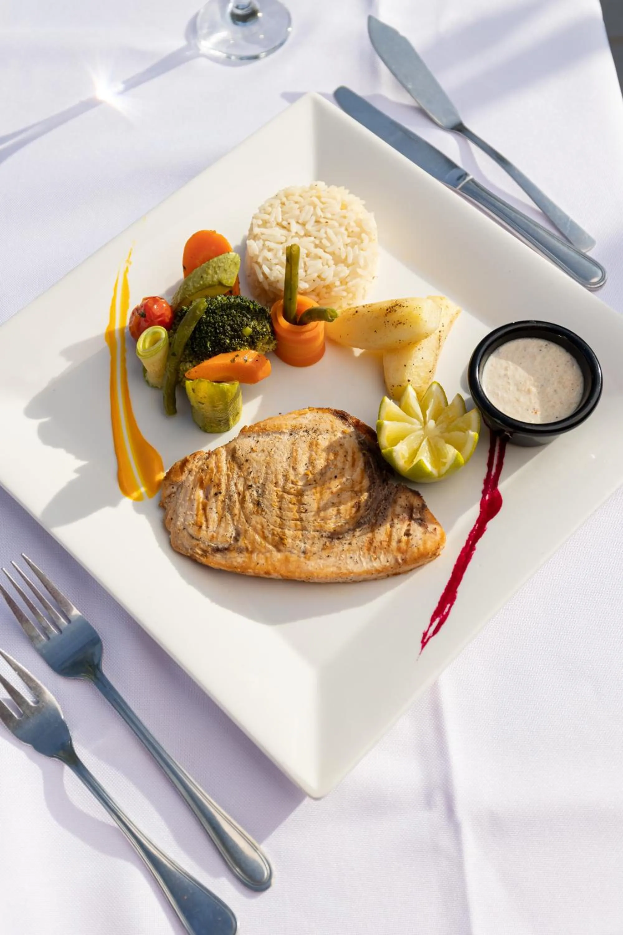 Restaurant/places to eat in Hotel Kabila