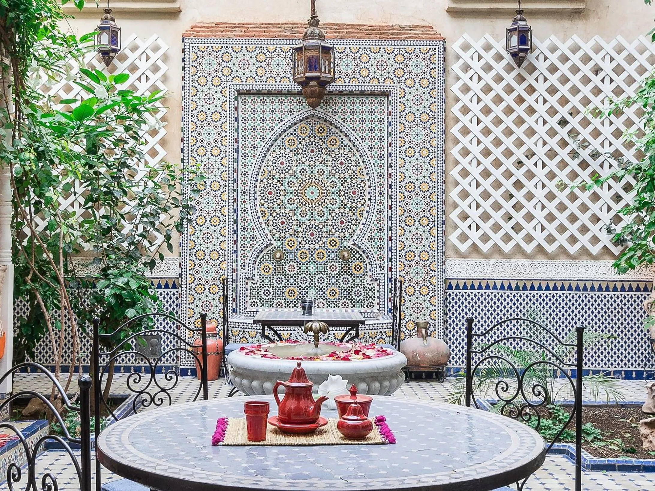 Patio in Riad Tahyra