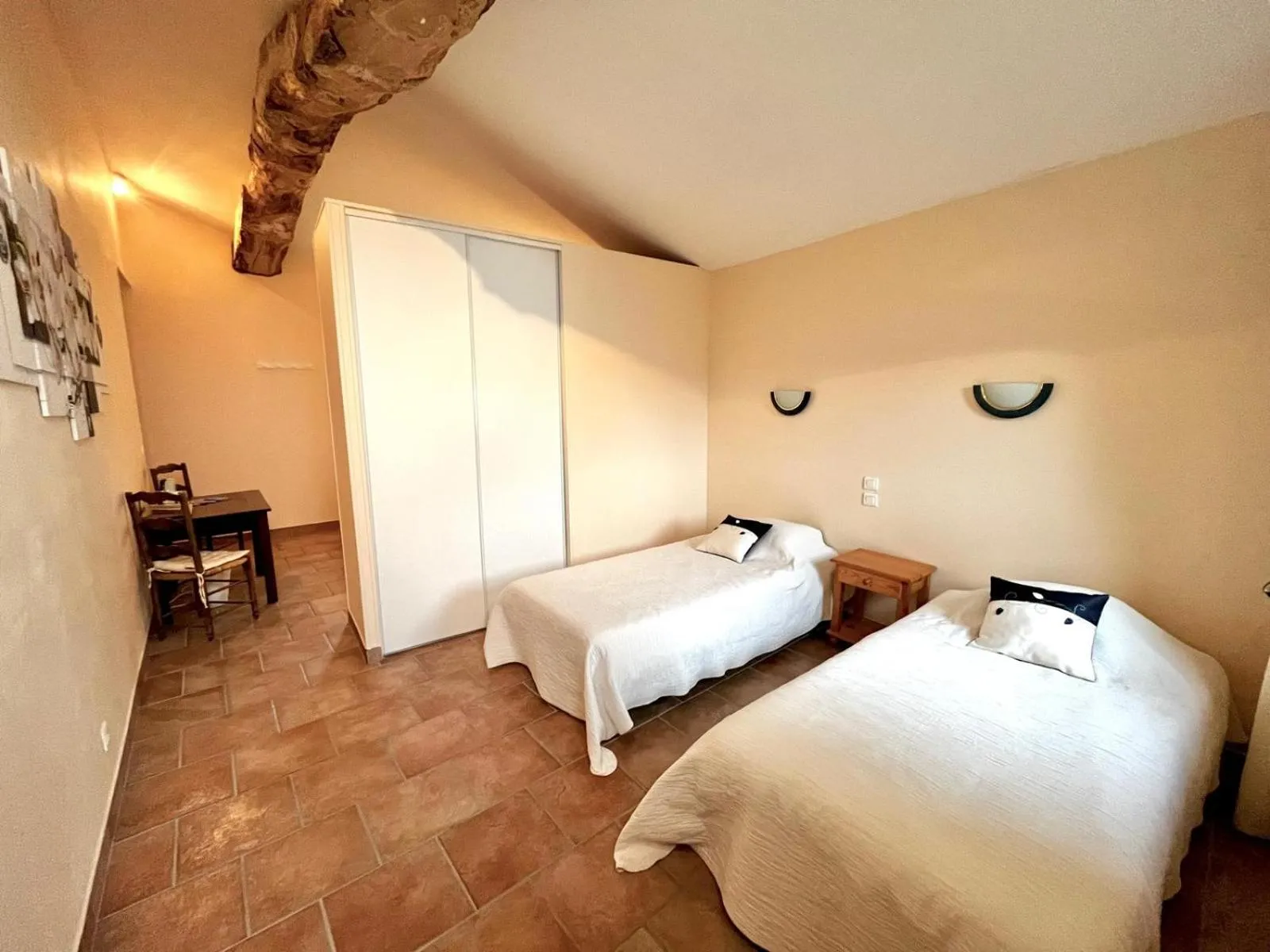 Bed in Chambres d'hôtes les Etoiles