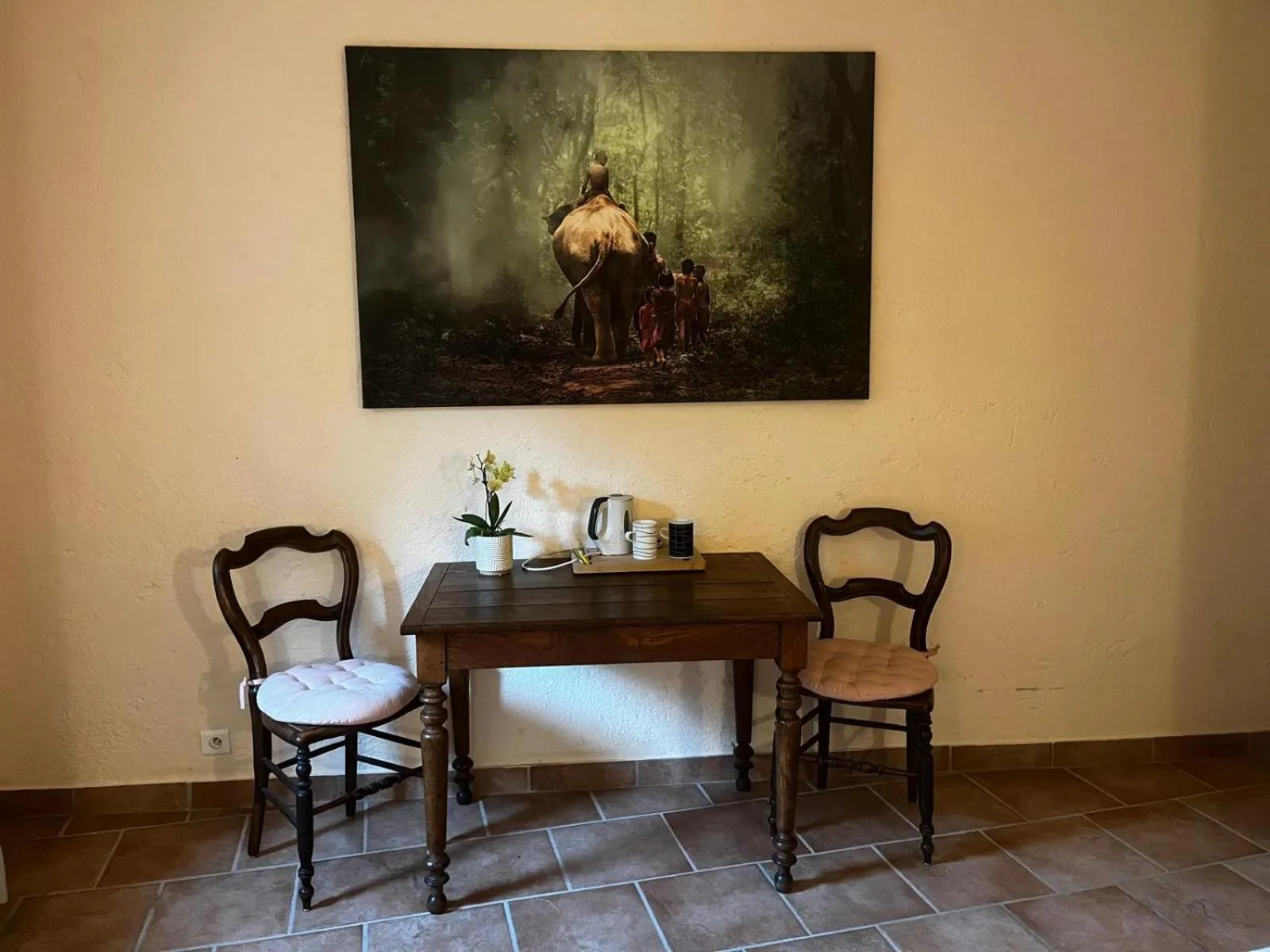 Seating area in Chambres d'hôtes les Etoiles
