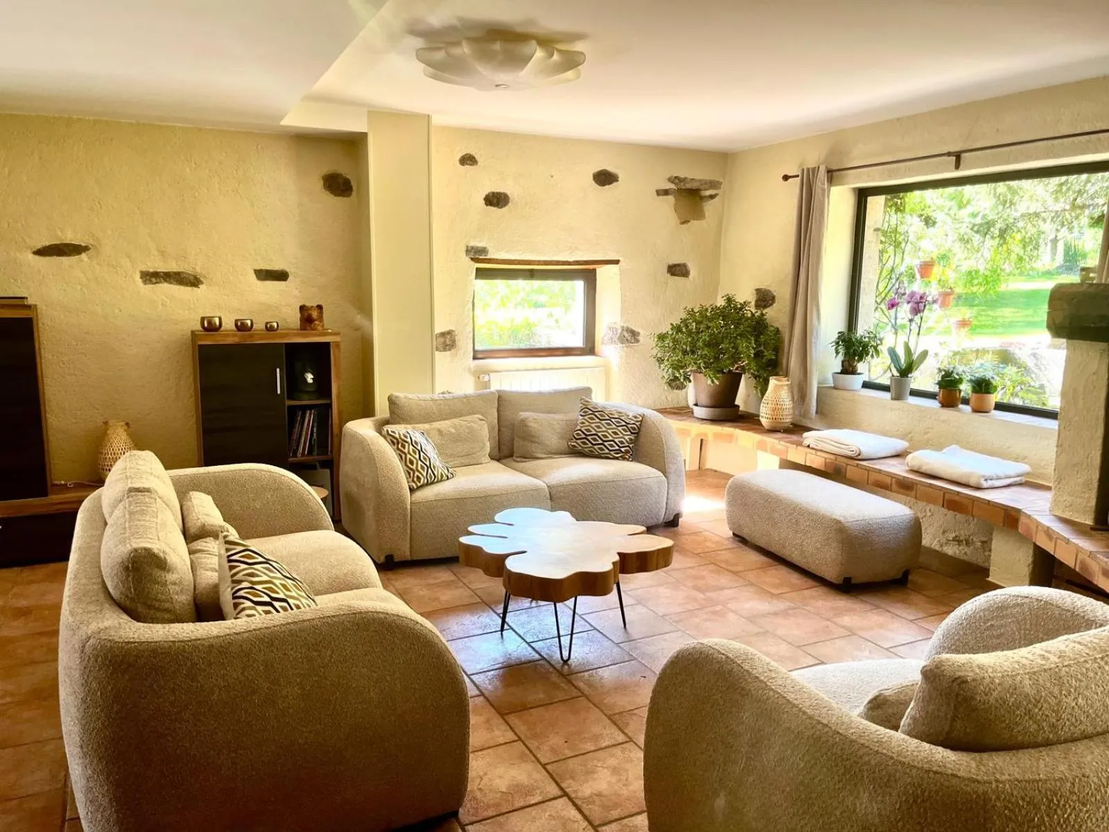 Living room in Chambres d'hôtes les Etoiles