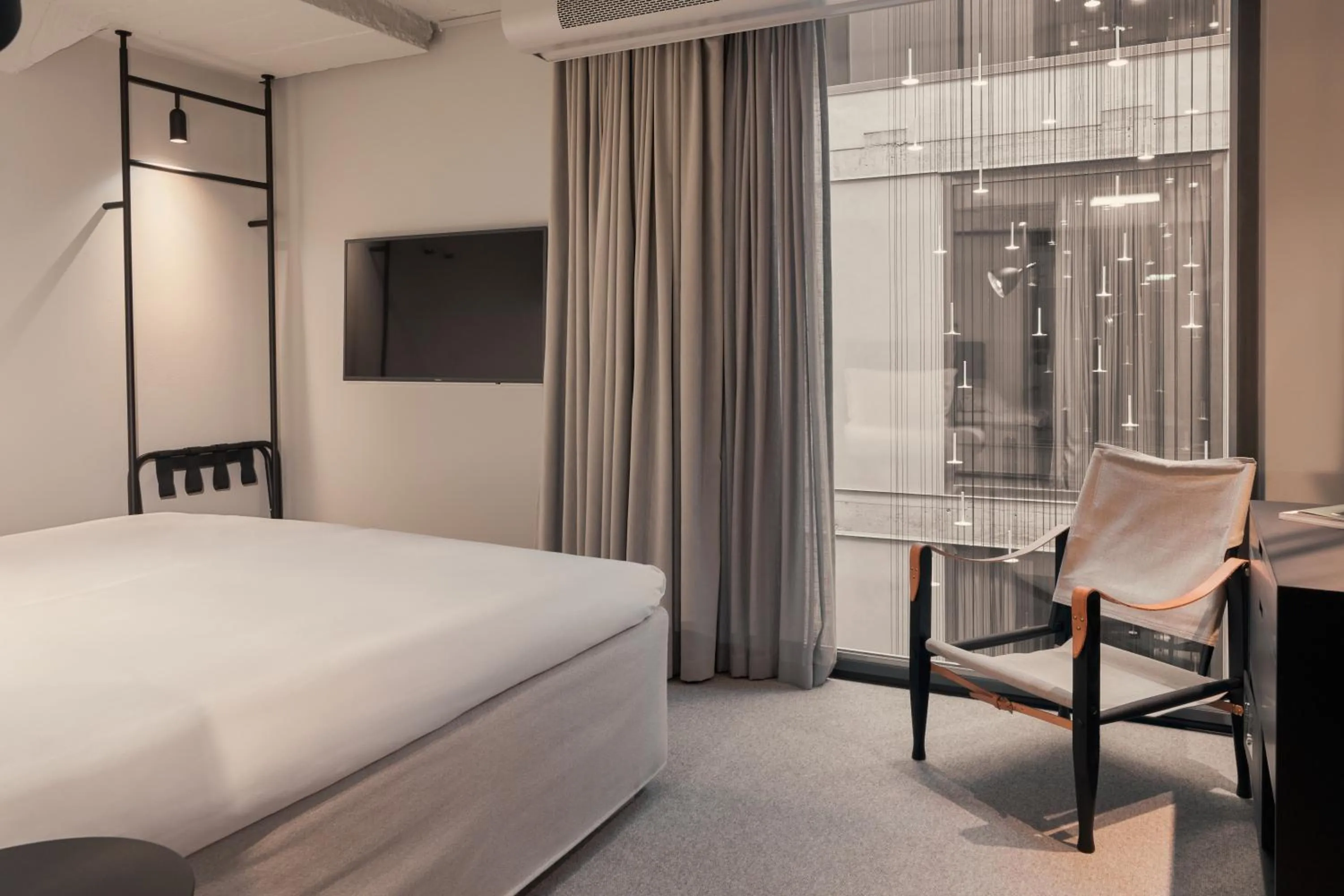 Bed in Blique by Nobis, Stockholm, a Member of Design Hotels™