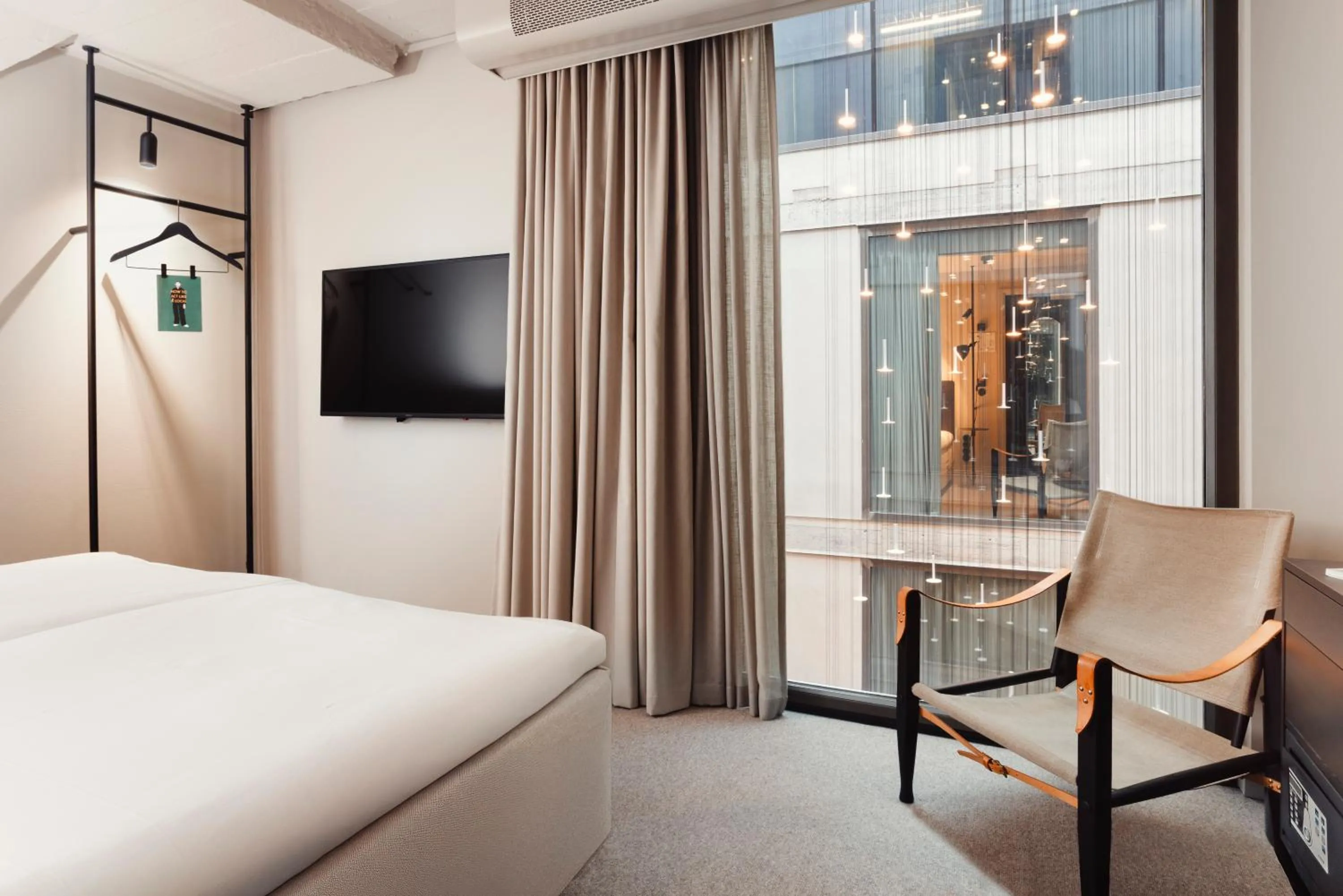 Bed in Blique by Nobis, Stockholm, a Member of Design Hotels™