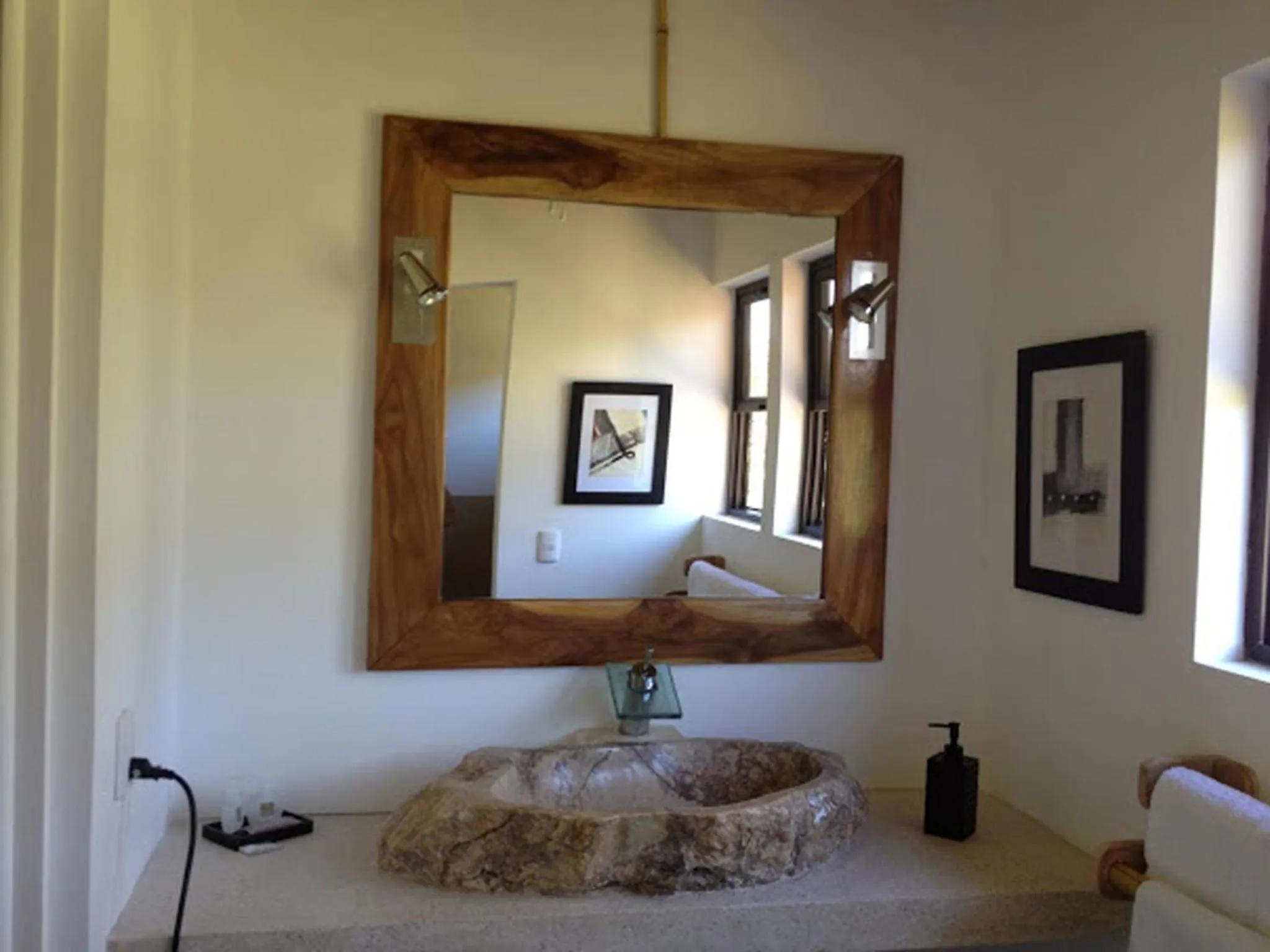 Bathroom in Lodge Margouillat