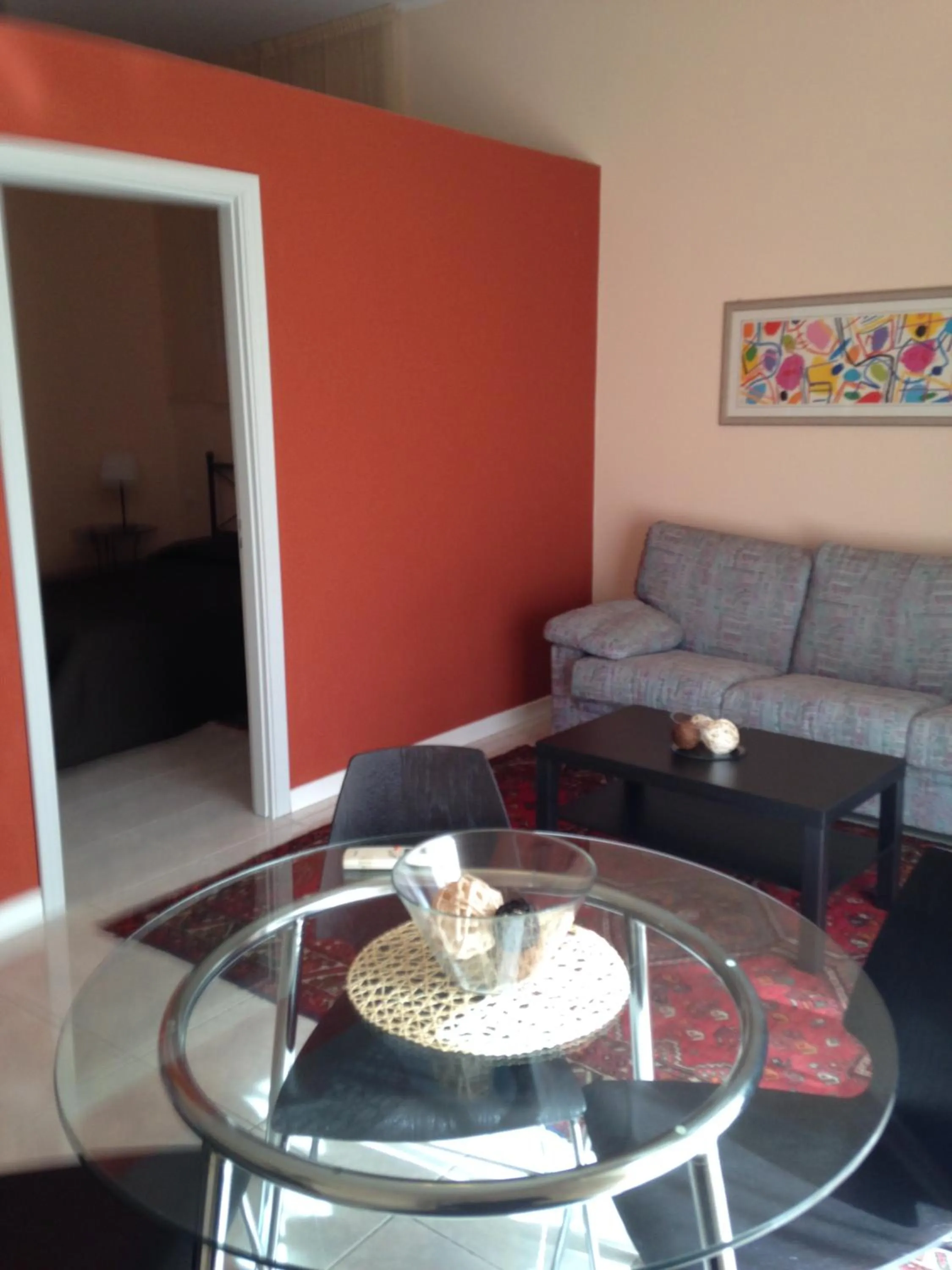 Seating area in Garden Hotel