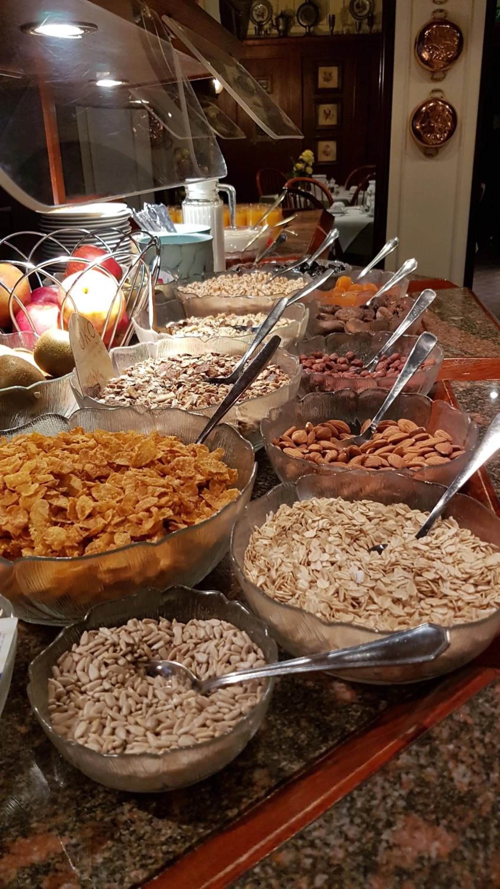 Buffet breakfast in Hotel Spahr