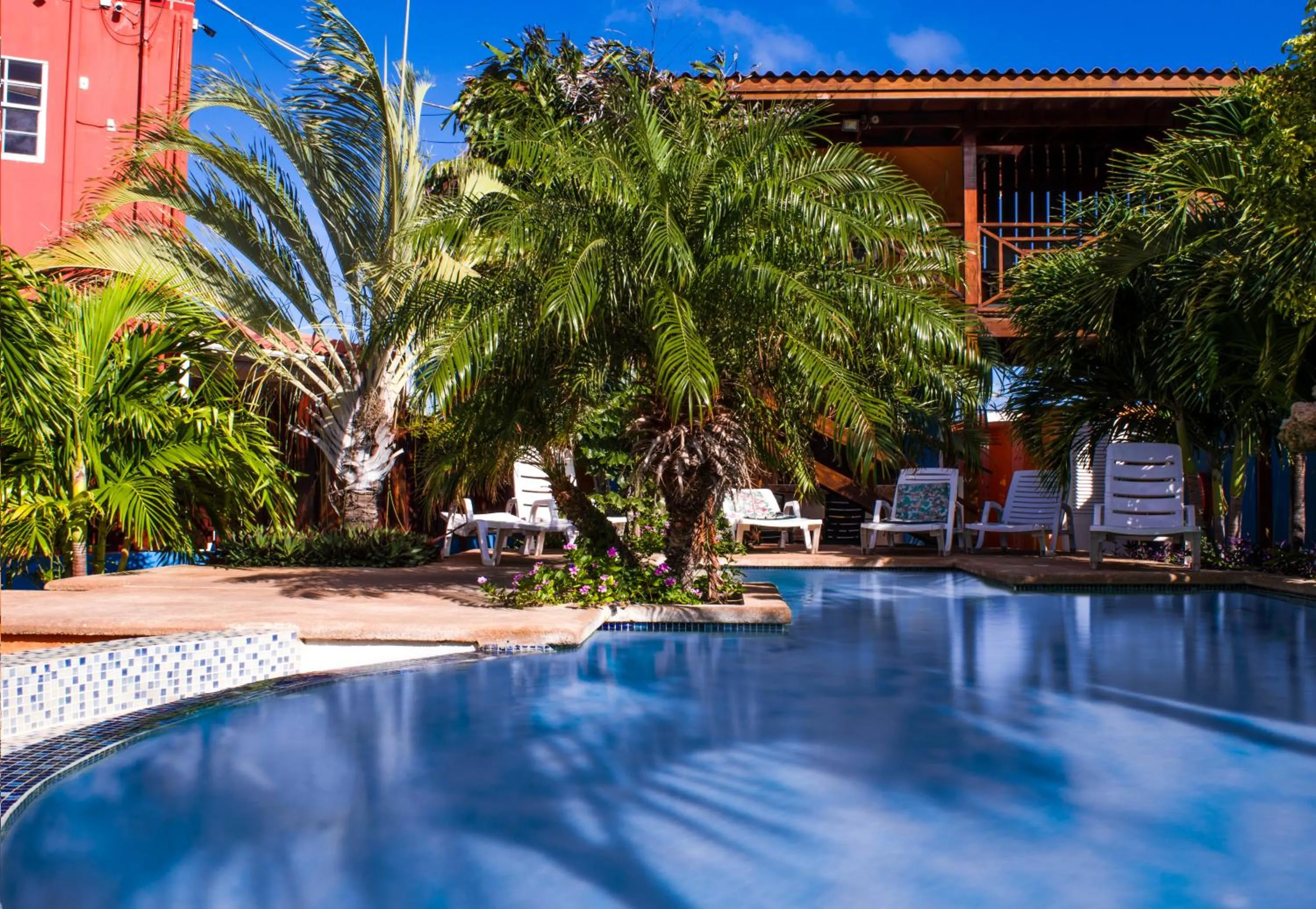 Swimming pool in Nos Krusero Apartments