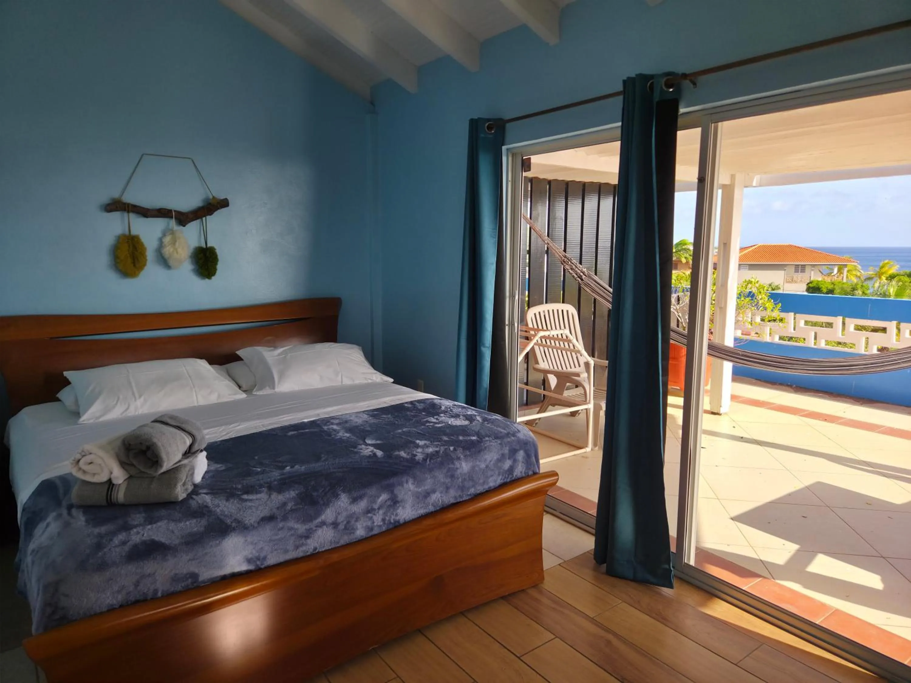 Bed in Nos Krusero Apartments