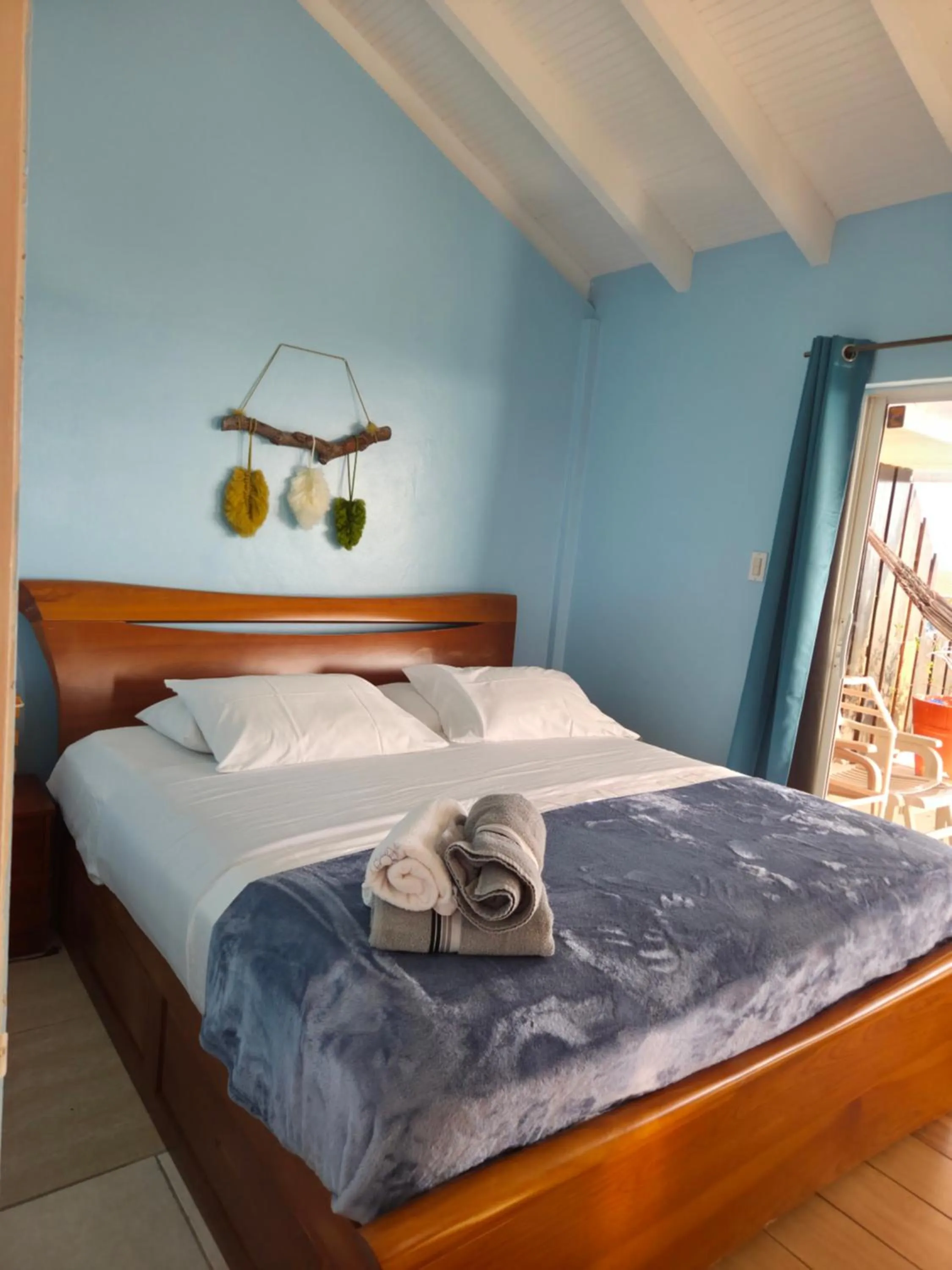 Bed in Nos Krusero Apartments