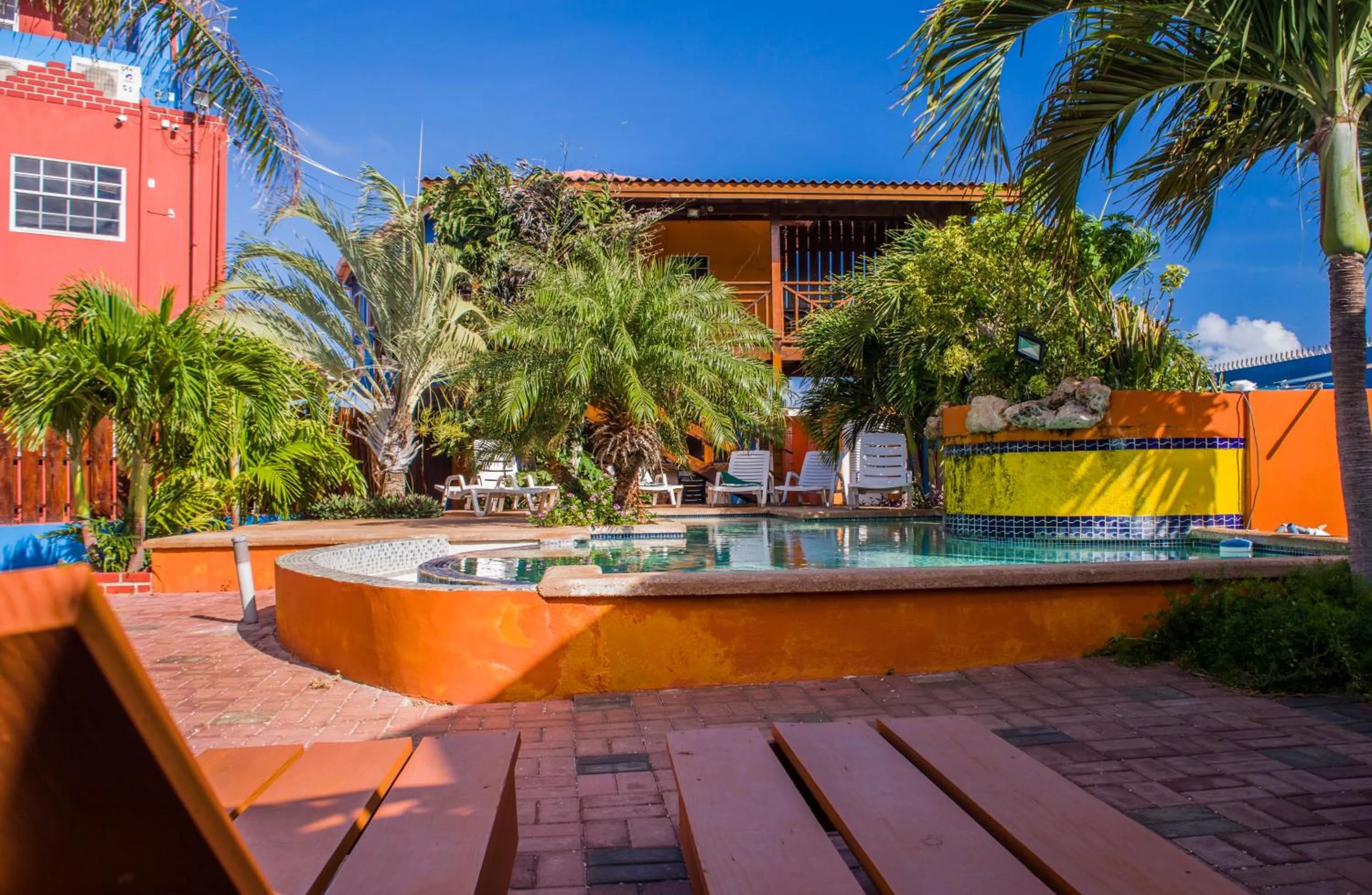 Swimming pool in Nos Krusero Apartments