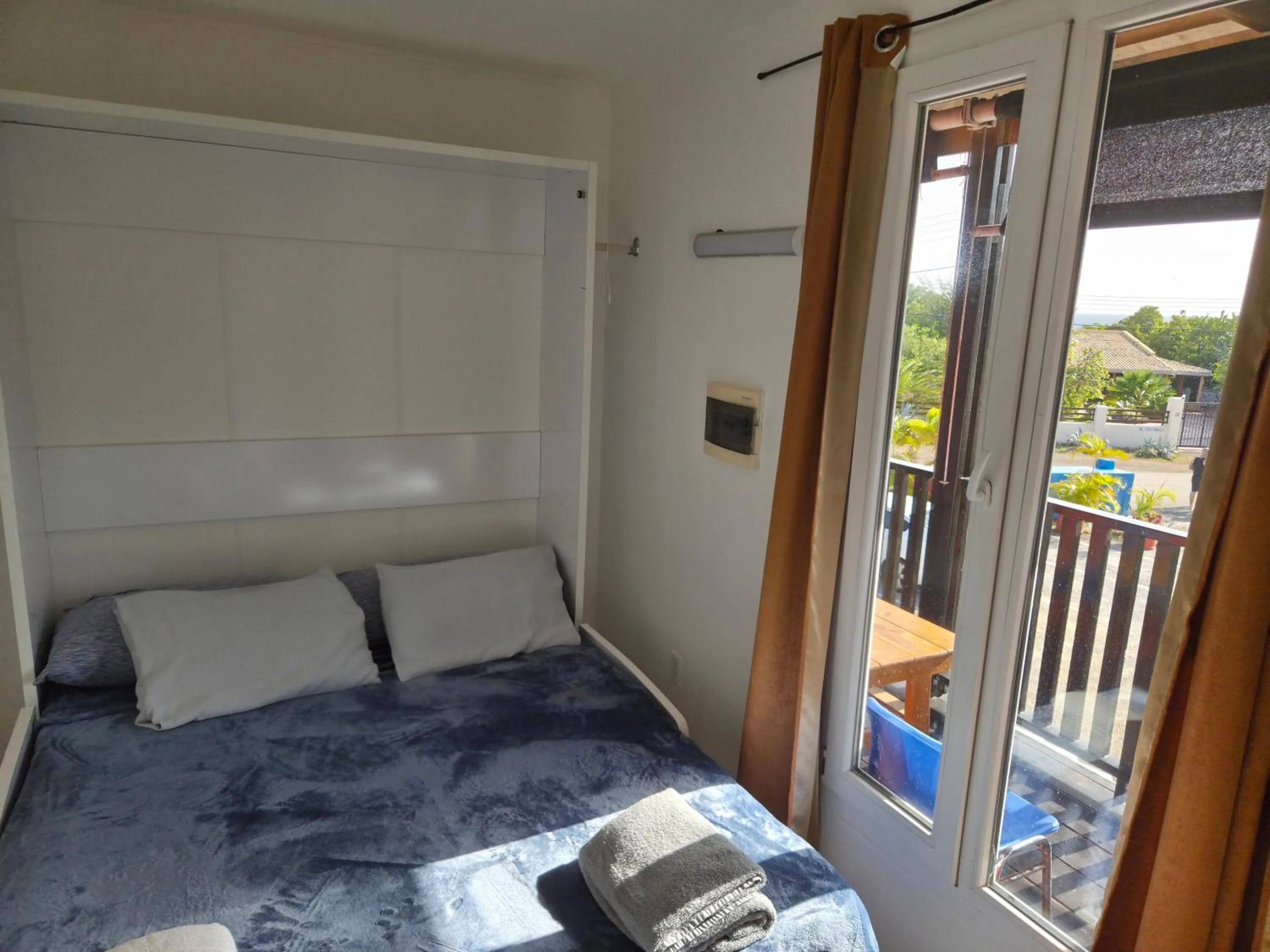 Bed in Nos Krusero Apartments