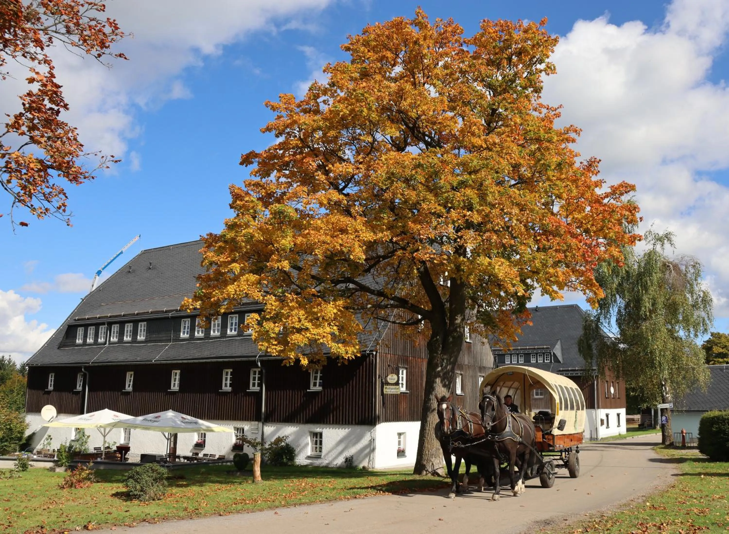 Property building in Waldgasthof Bad Einsiedel