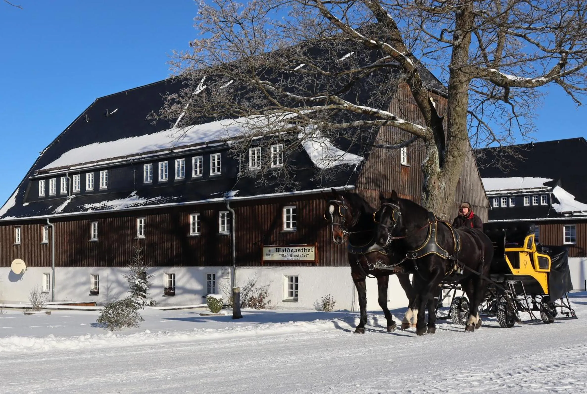 Property building in Waldgasthof Bad Einsiedel
