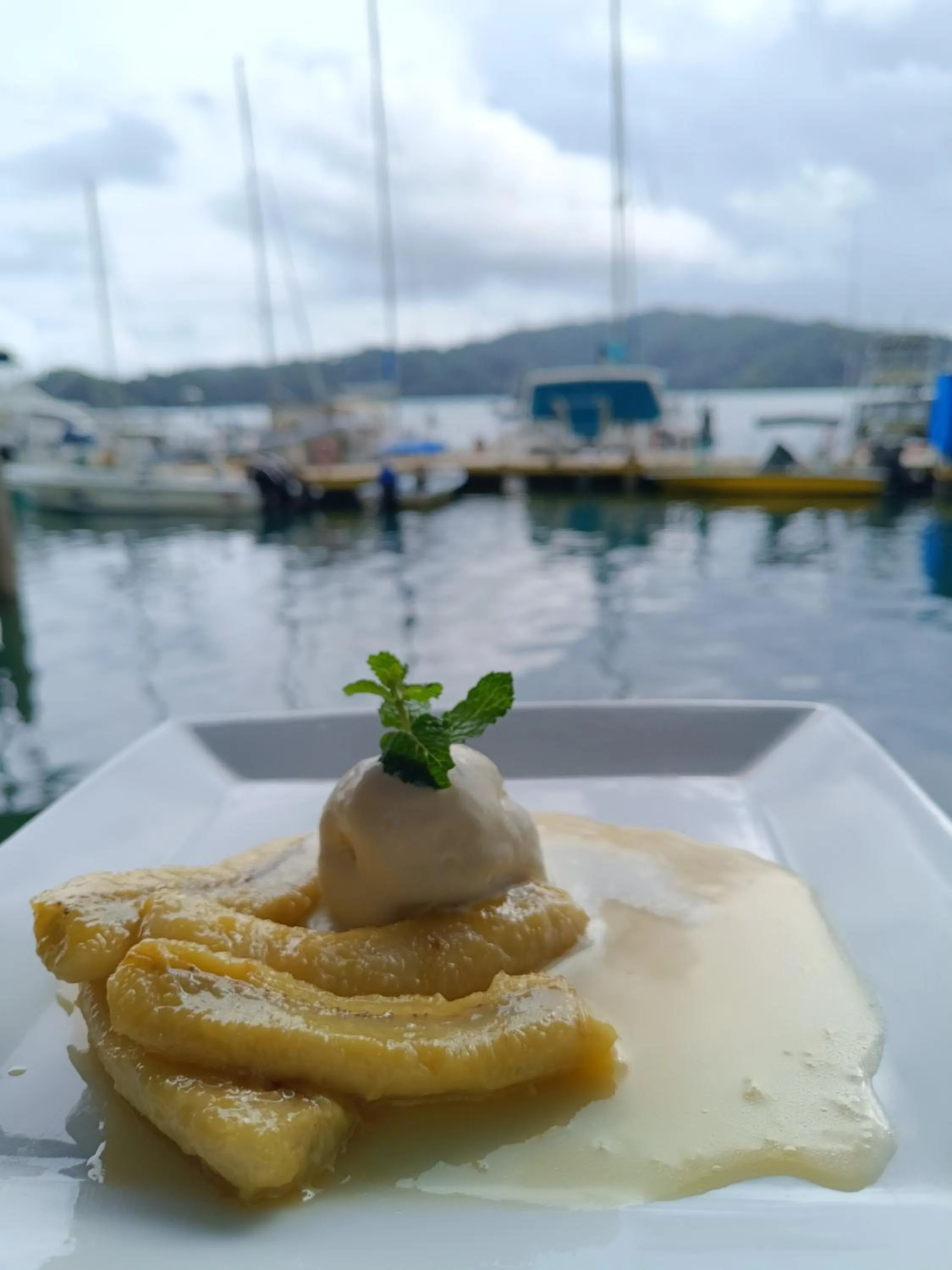 Food in Banana Bay Marina