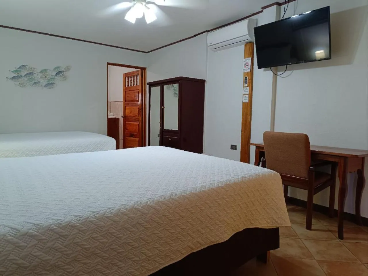 Bed in Banana Bay Marina