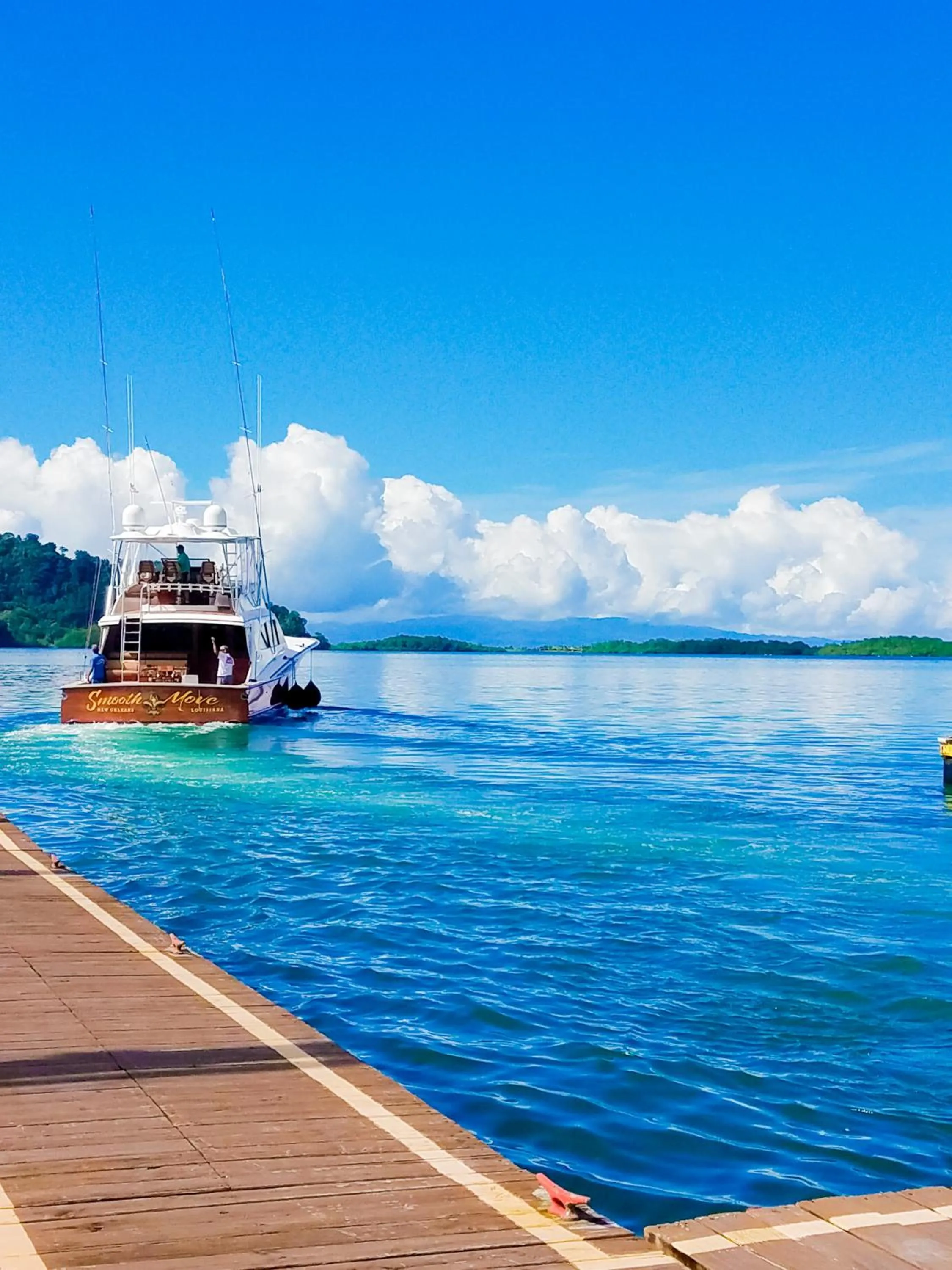 Natural landscape in Banana Bay Marina
