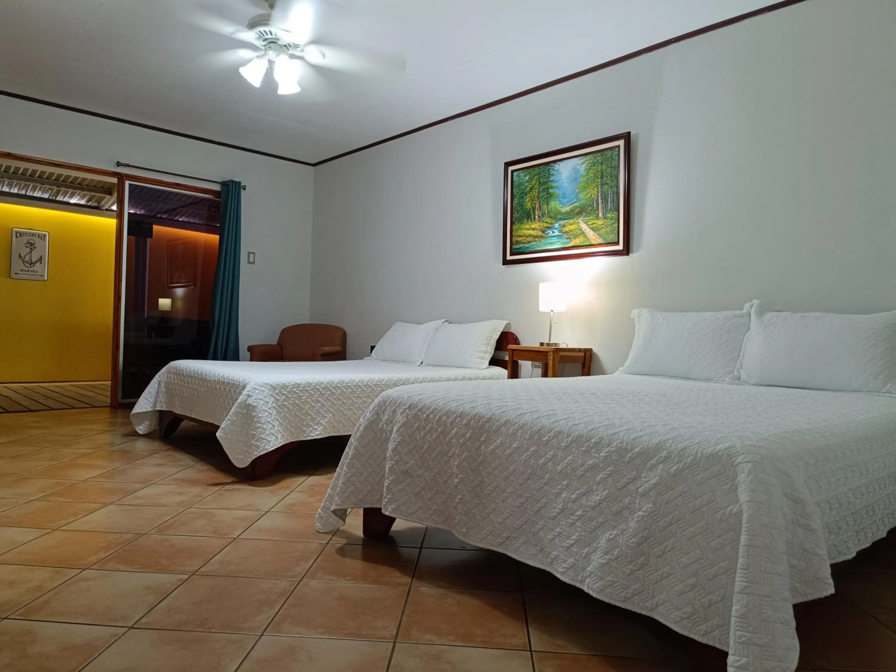 Bed in Banana Bay Marina