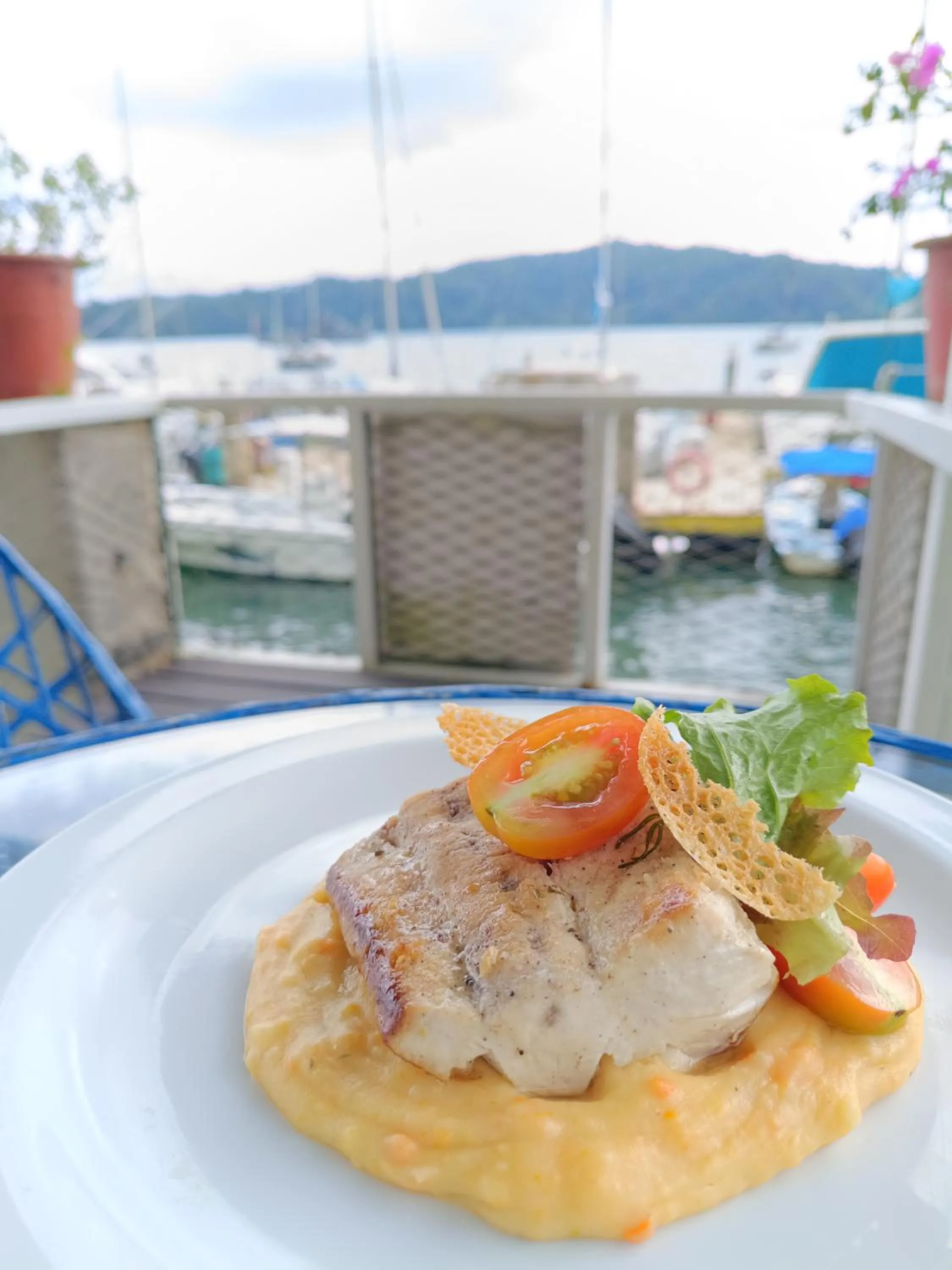 Food in Banana Bay Marina