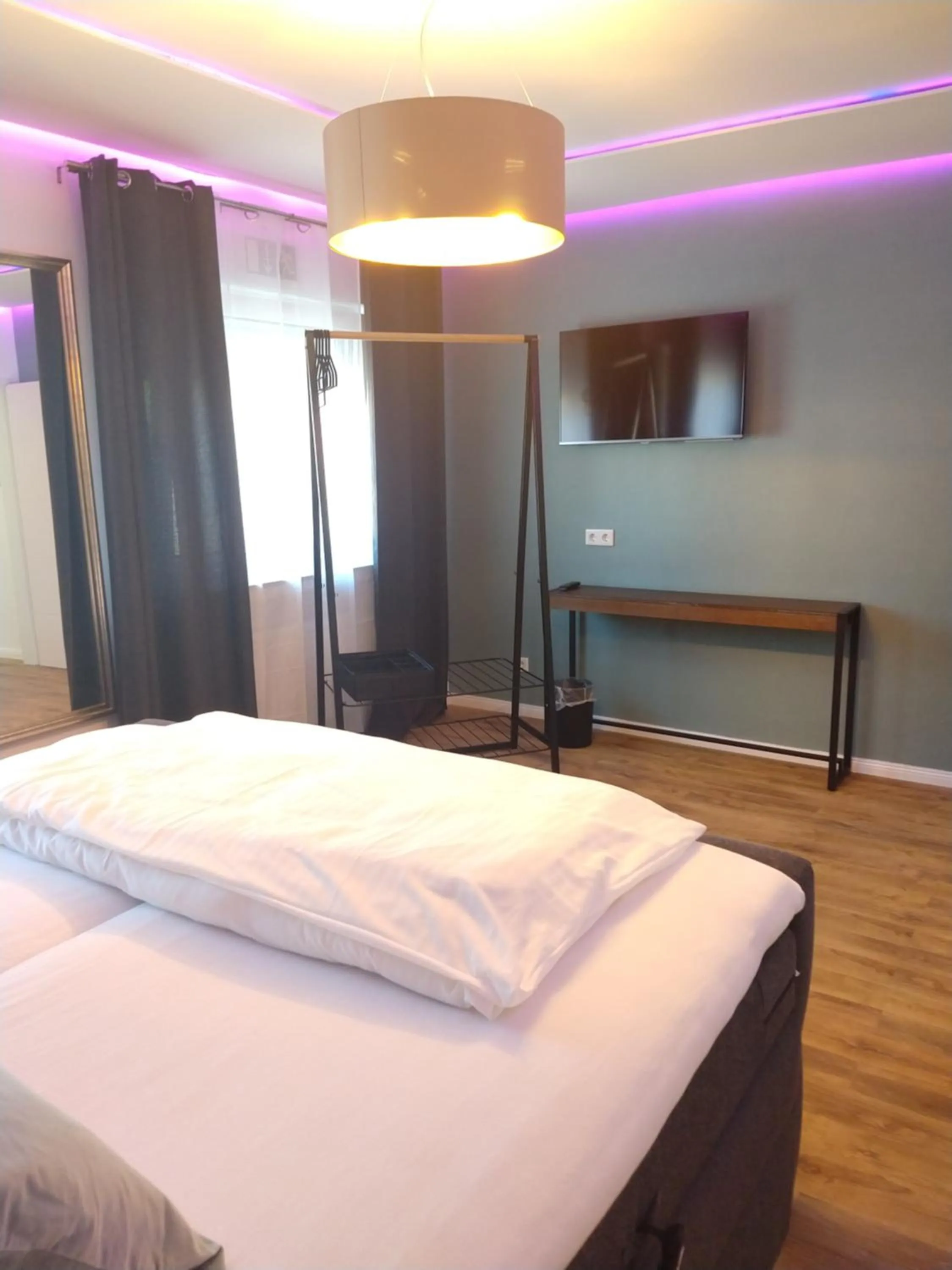 Bed in Hotel am Stadion VANINO cucina ITALIAN