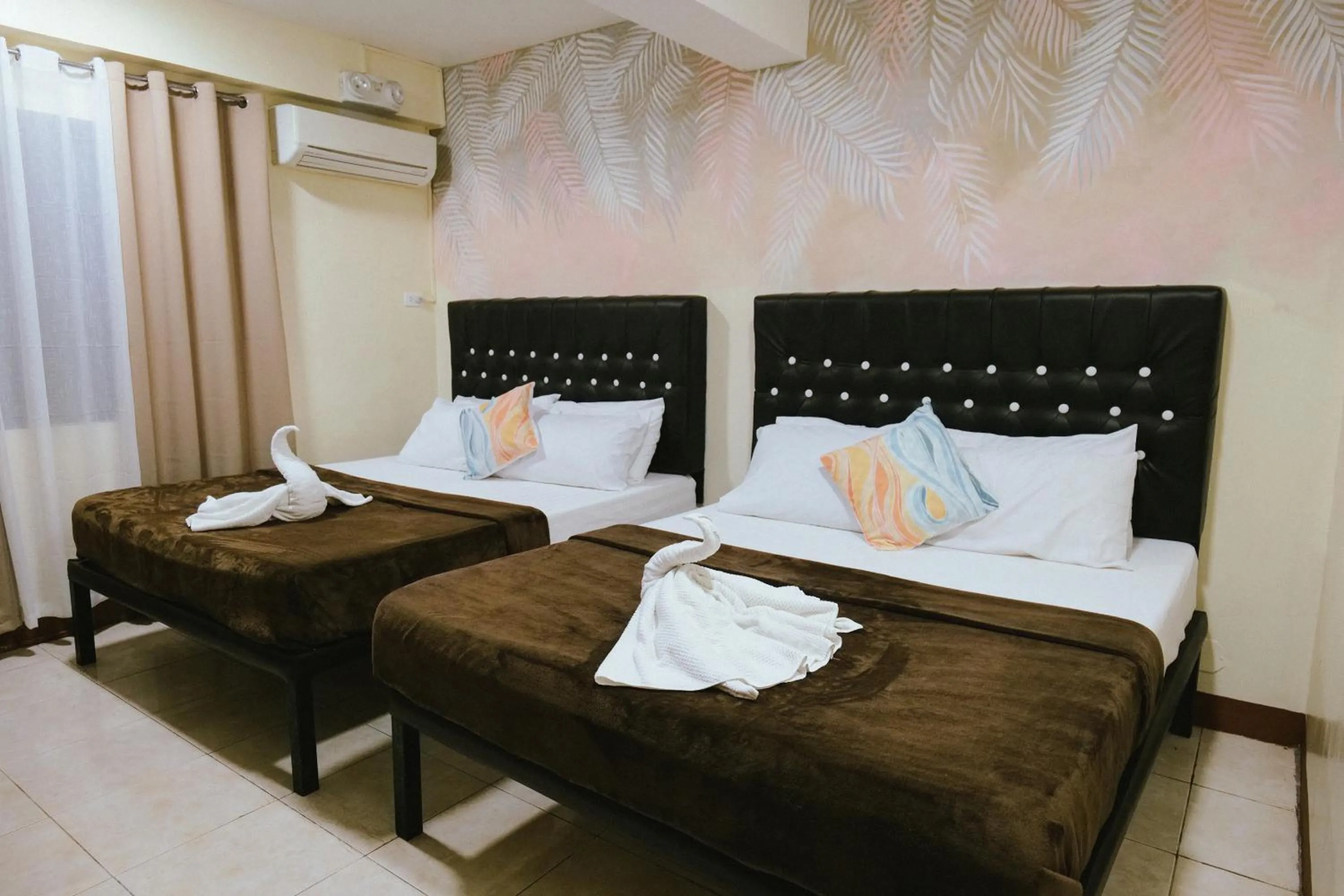 Bed in Boracay Grace Hotel