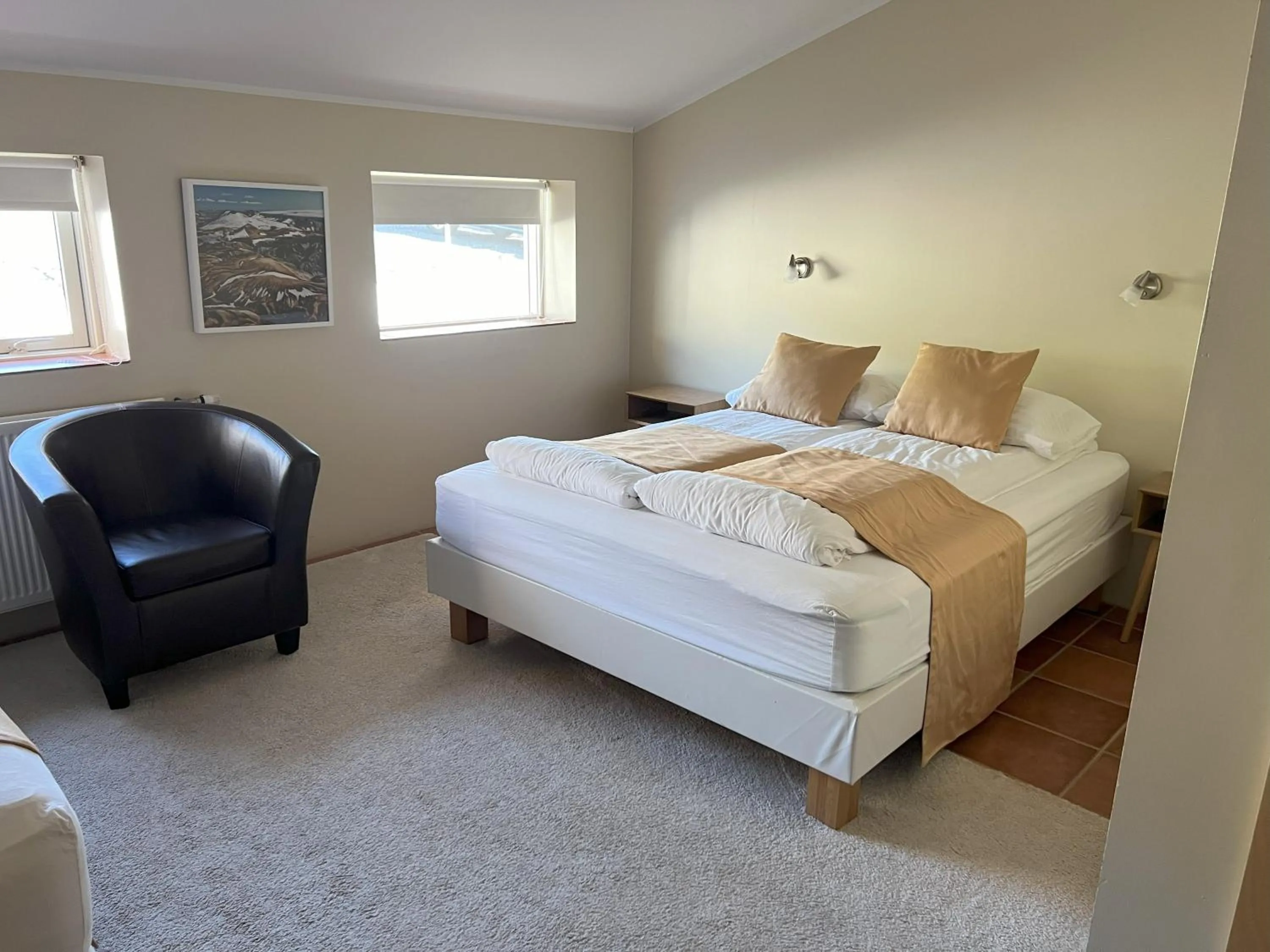 Bed in Hotel Natur Akureyri