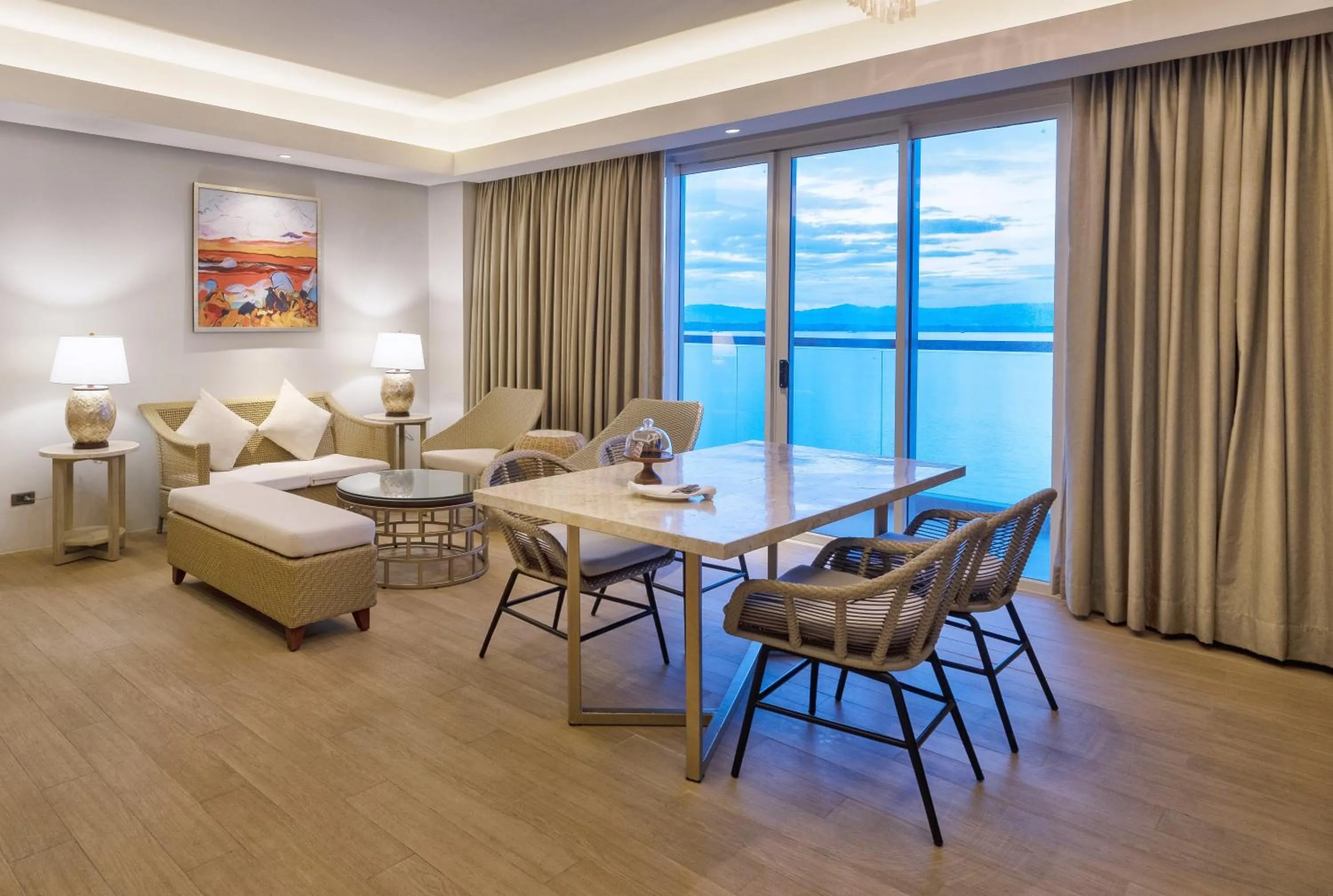 Living room in Dusit Thani Mactan Cebu Resort