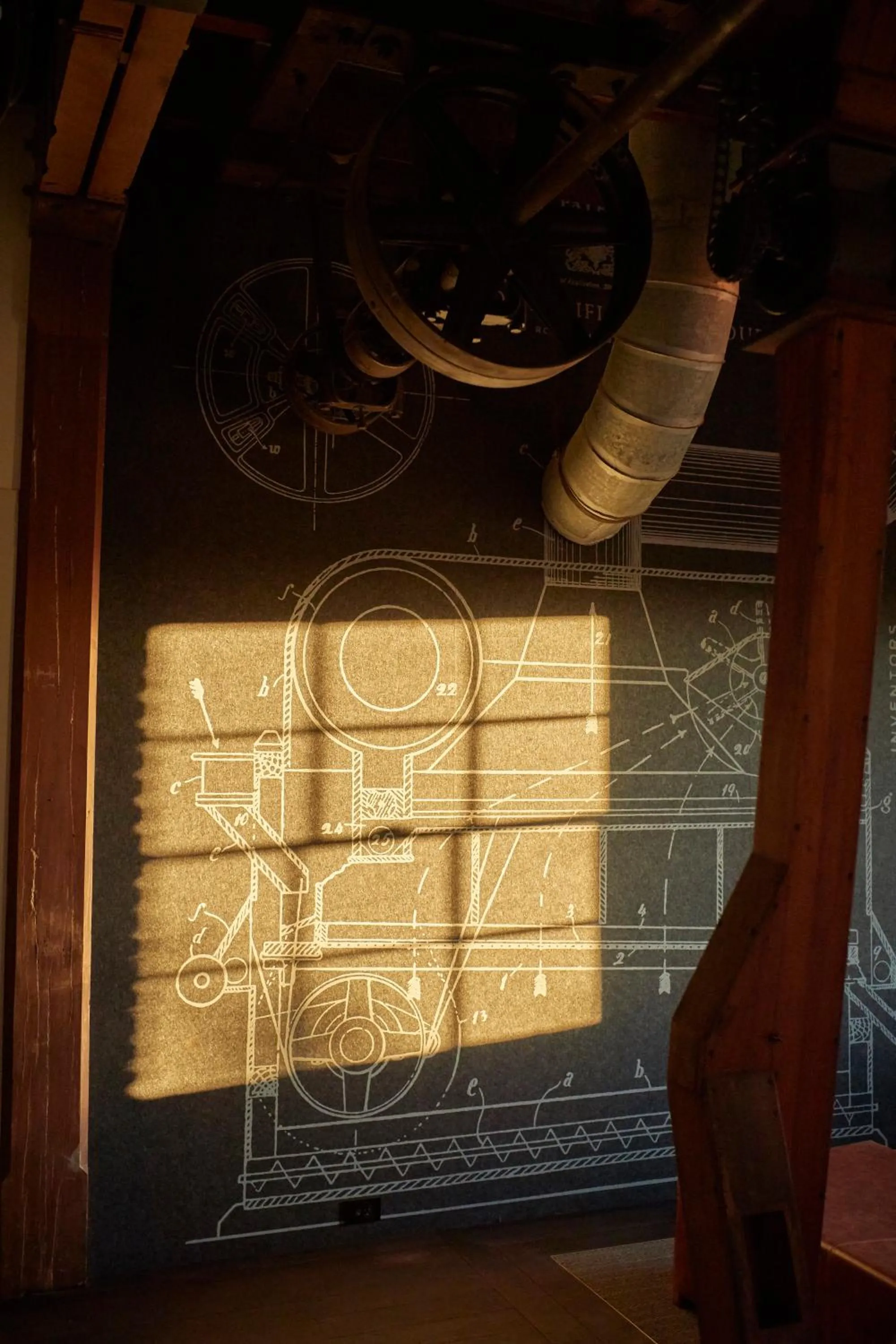 Communal lounge/ TV room in The Premier Mill Hotel