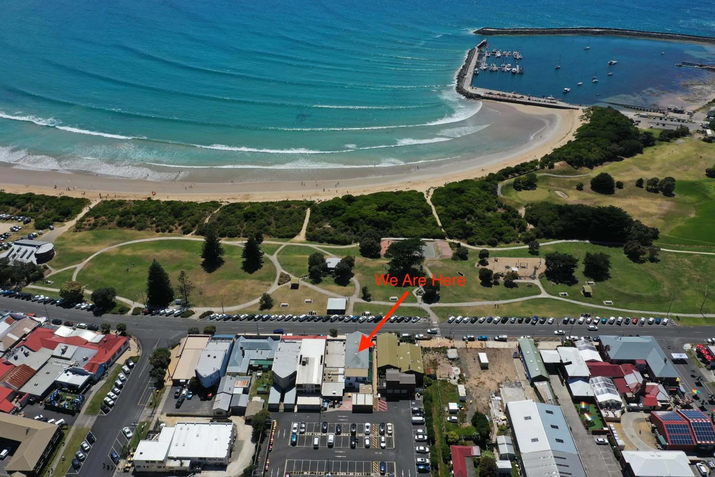 Property building in Blue Ocean Motel Apollo Bay