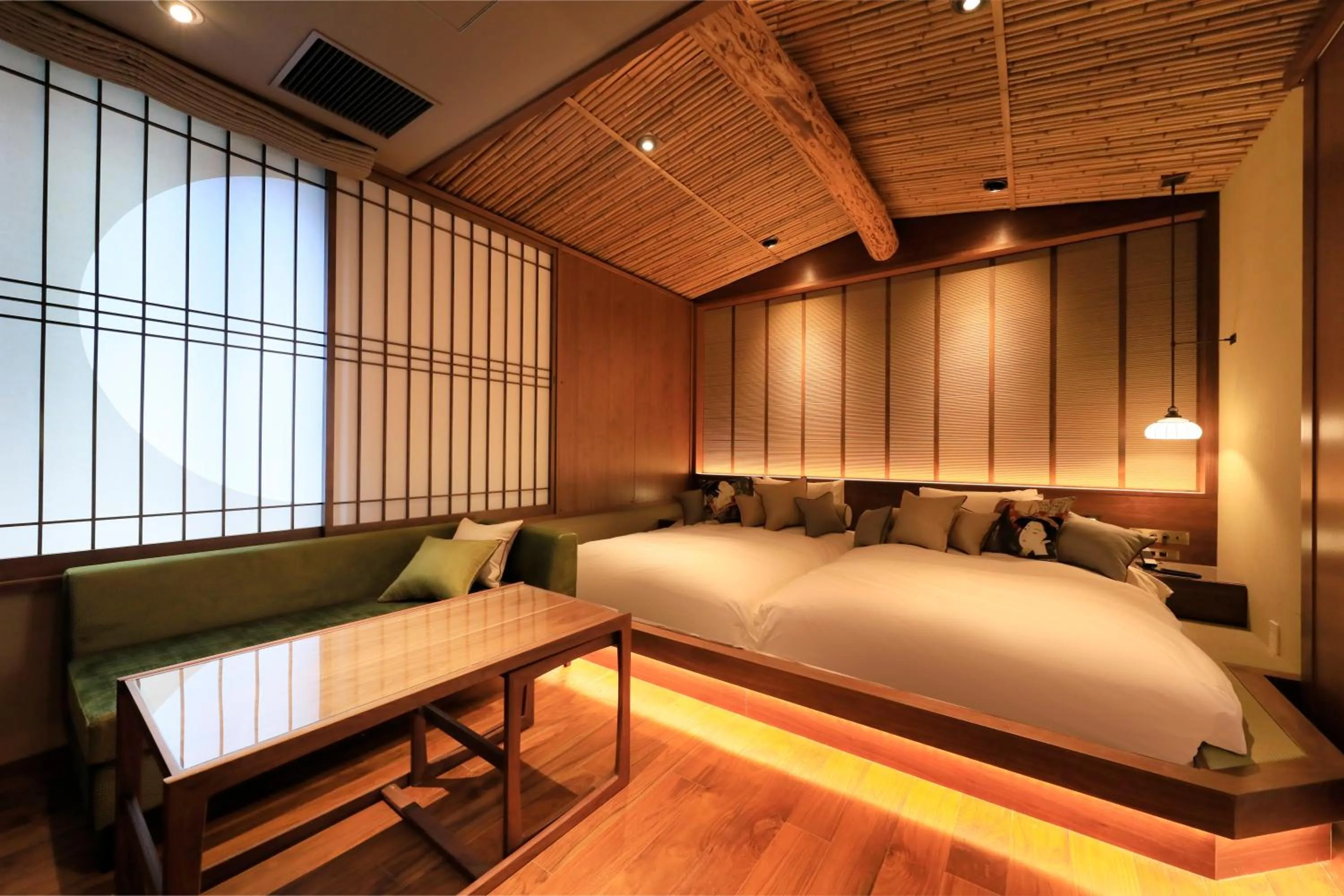 Photo of the whole room, Bed in Hotel Gion Ichirin