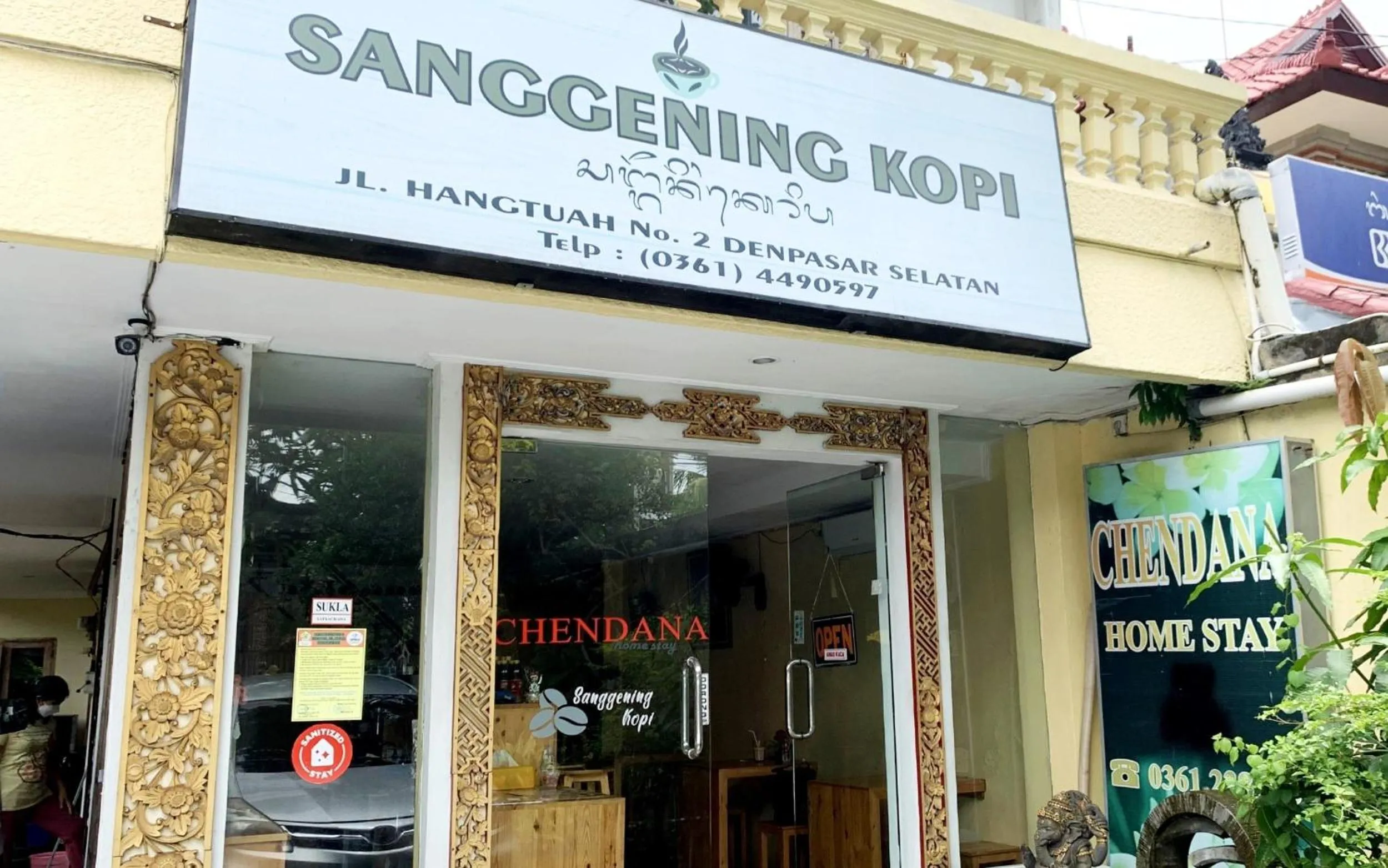 Restaurant/places to eat in Chendana Homestay Bali