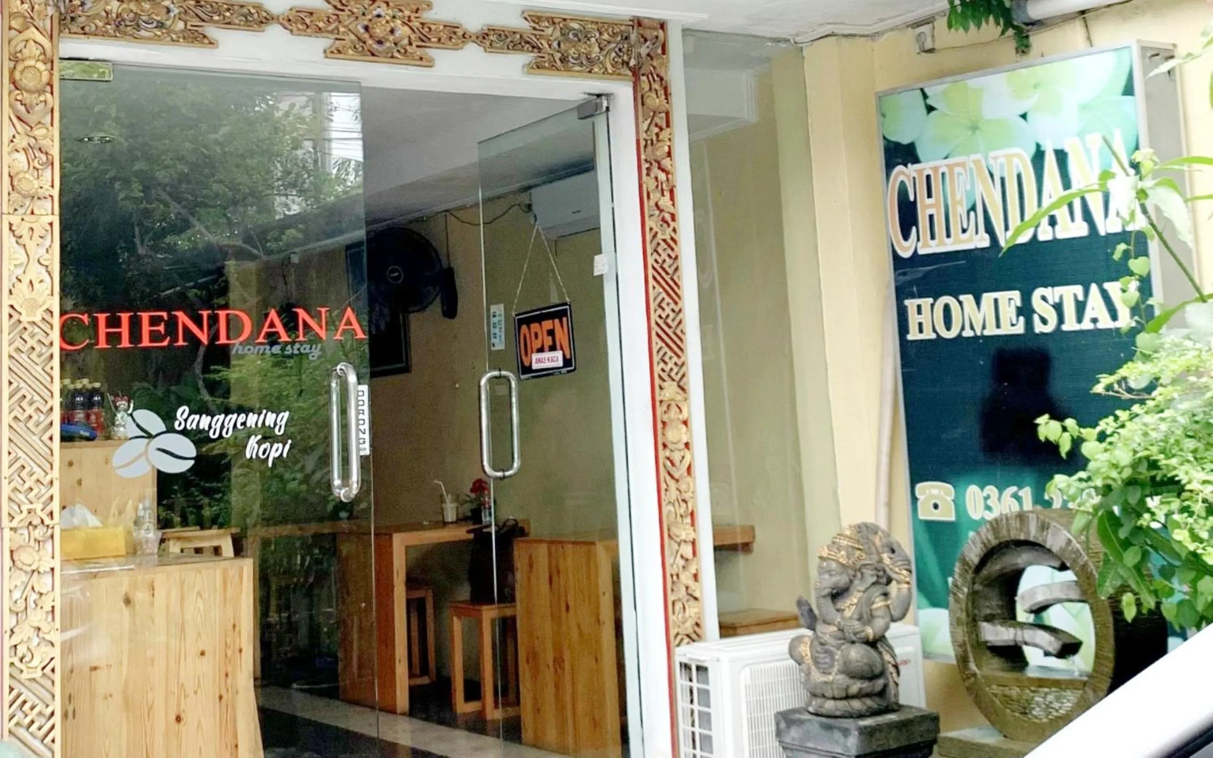 Property building in Chendana Homestay Bali