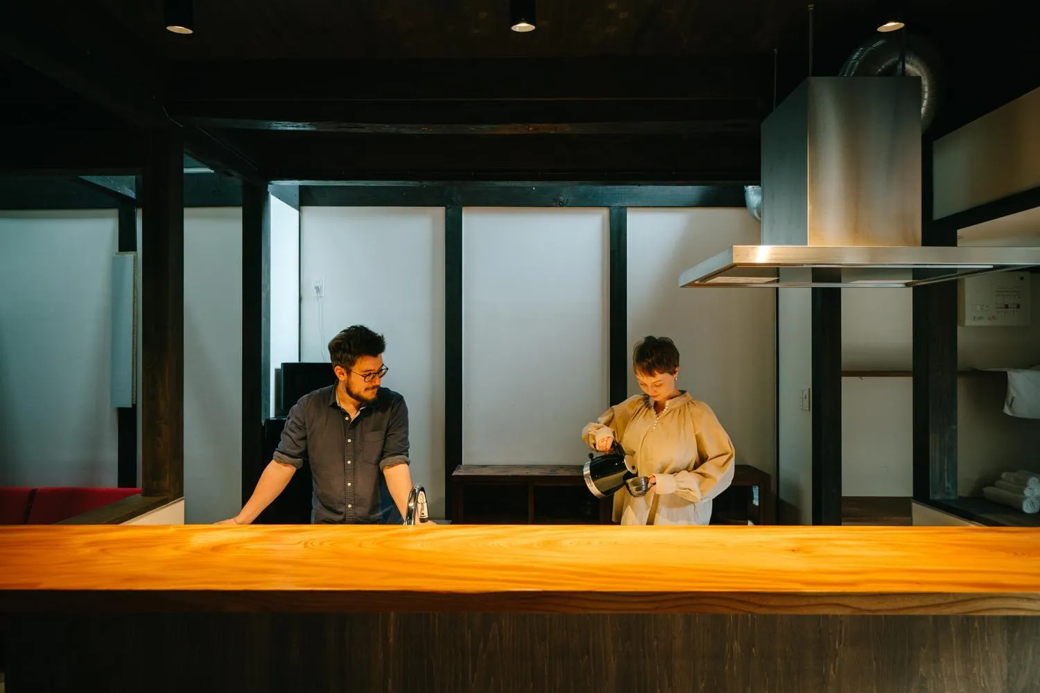 Kitchen or kitchenette in Renge-an